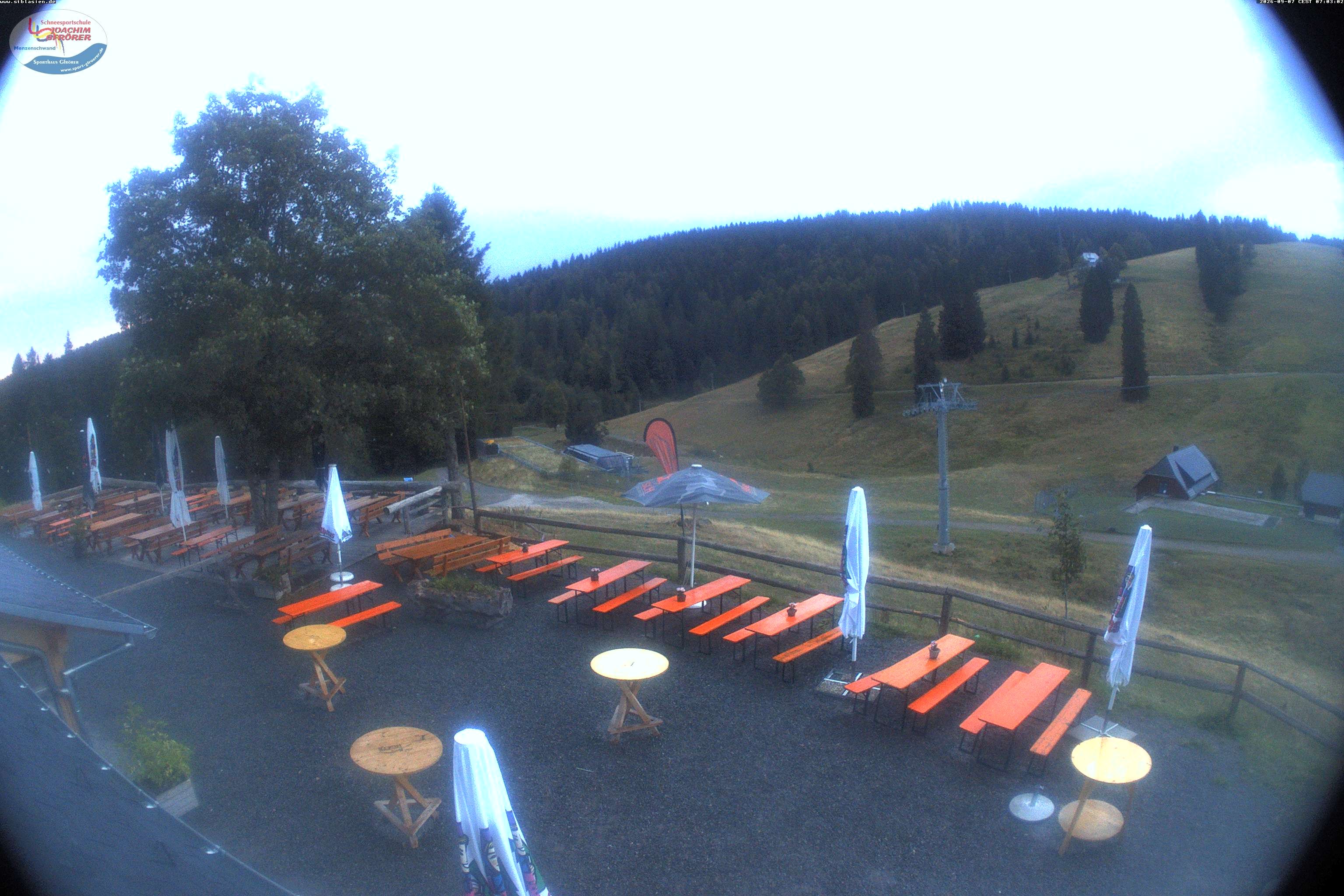 Archiv Foto Webcam Menzenschwander Hütte, Schwarzwald