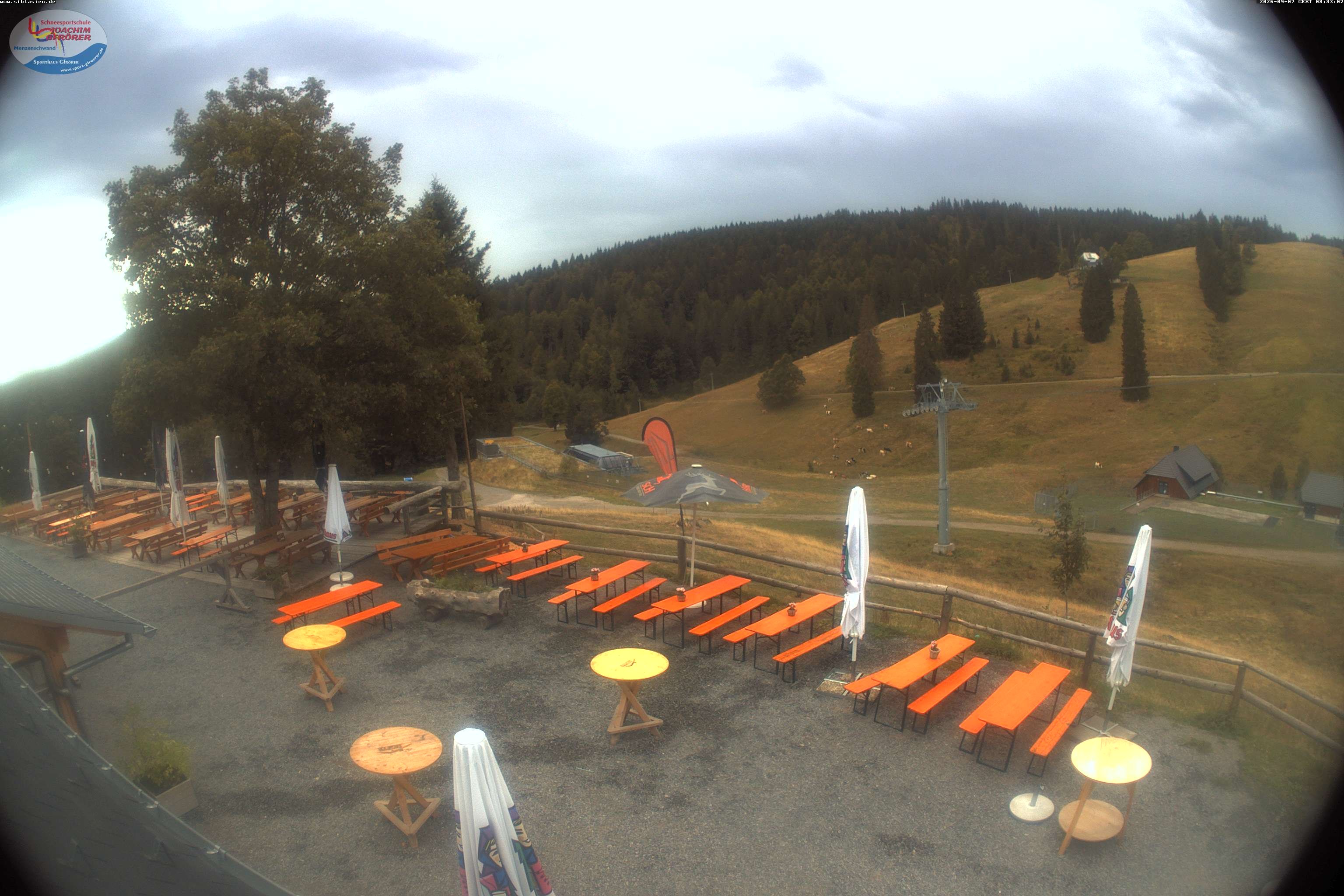 Archiv Foto Webcam Menzenschwander Hütte, Schwarzwald