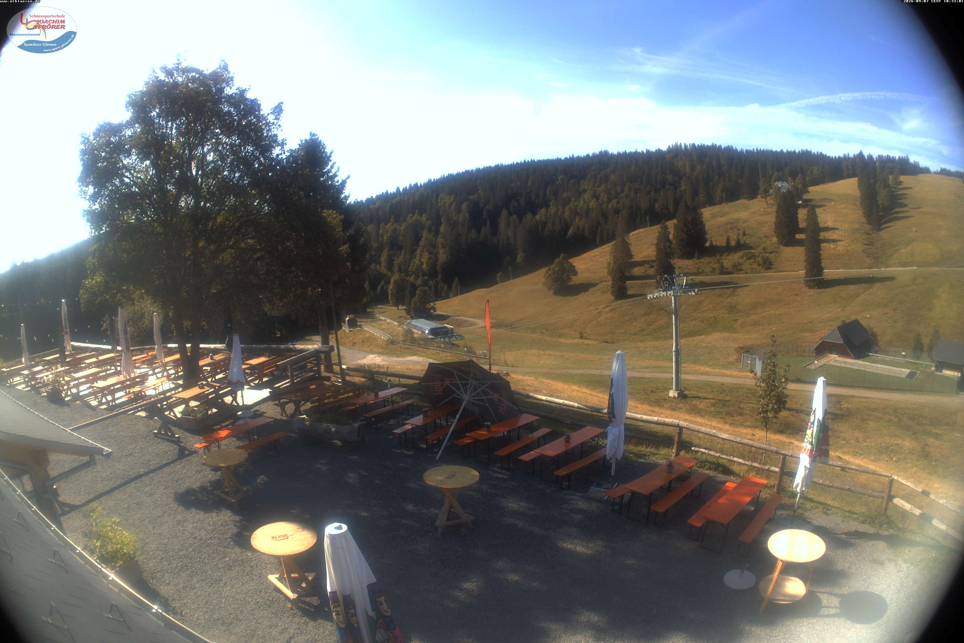 Archiv Foto Webcam Menzenschwander Hütte, Schwarzwald