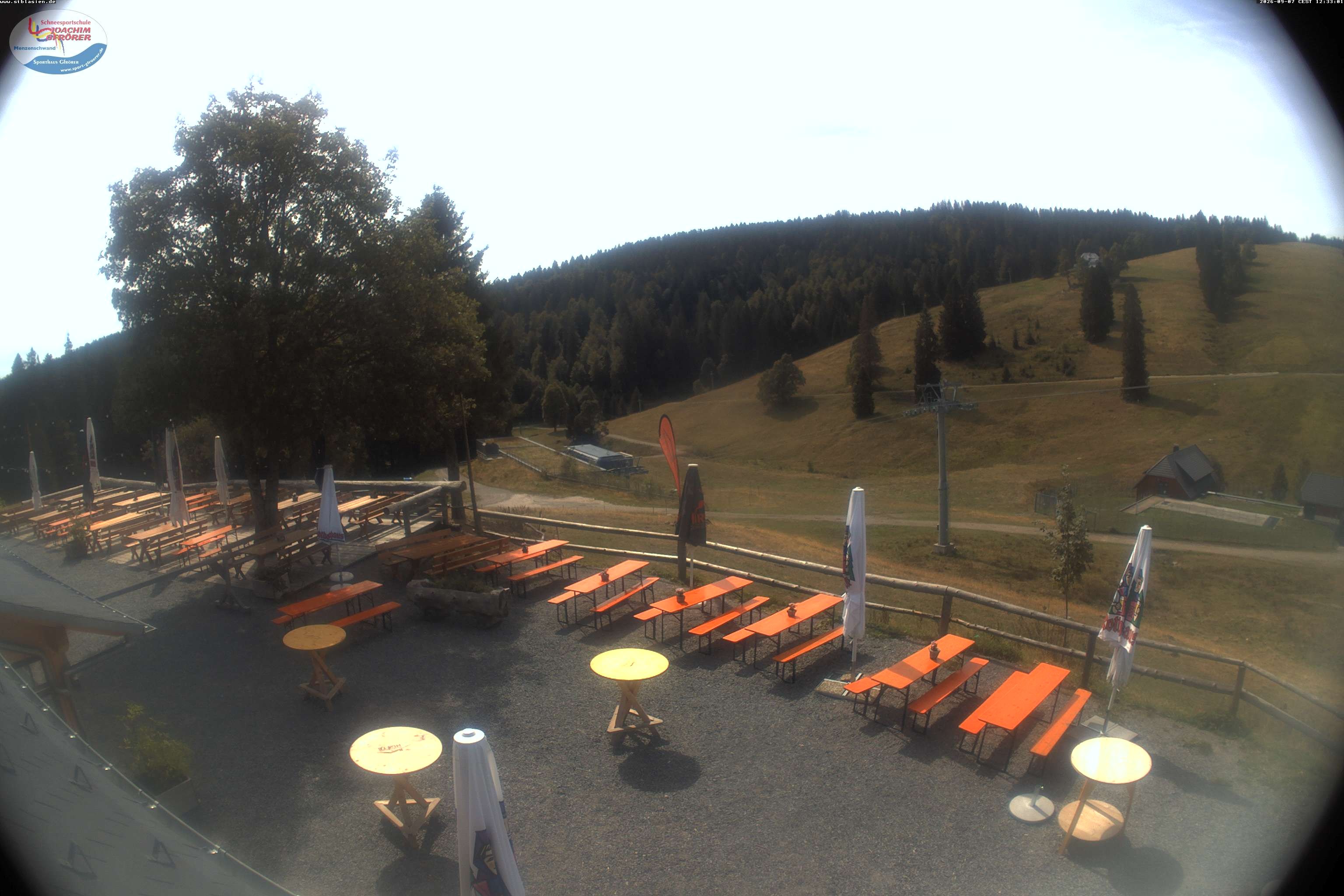 Archiv Foto Webcam Menzenschwander Hütte, Schwarzwald
