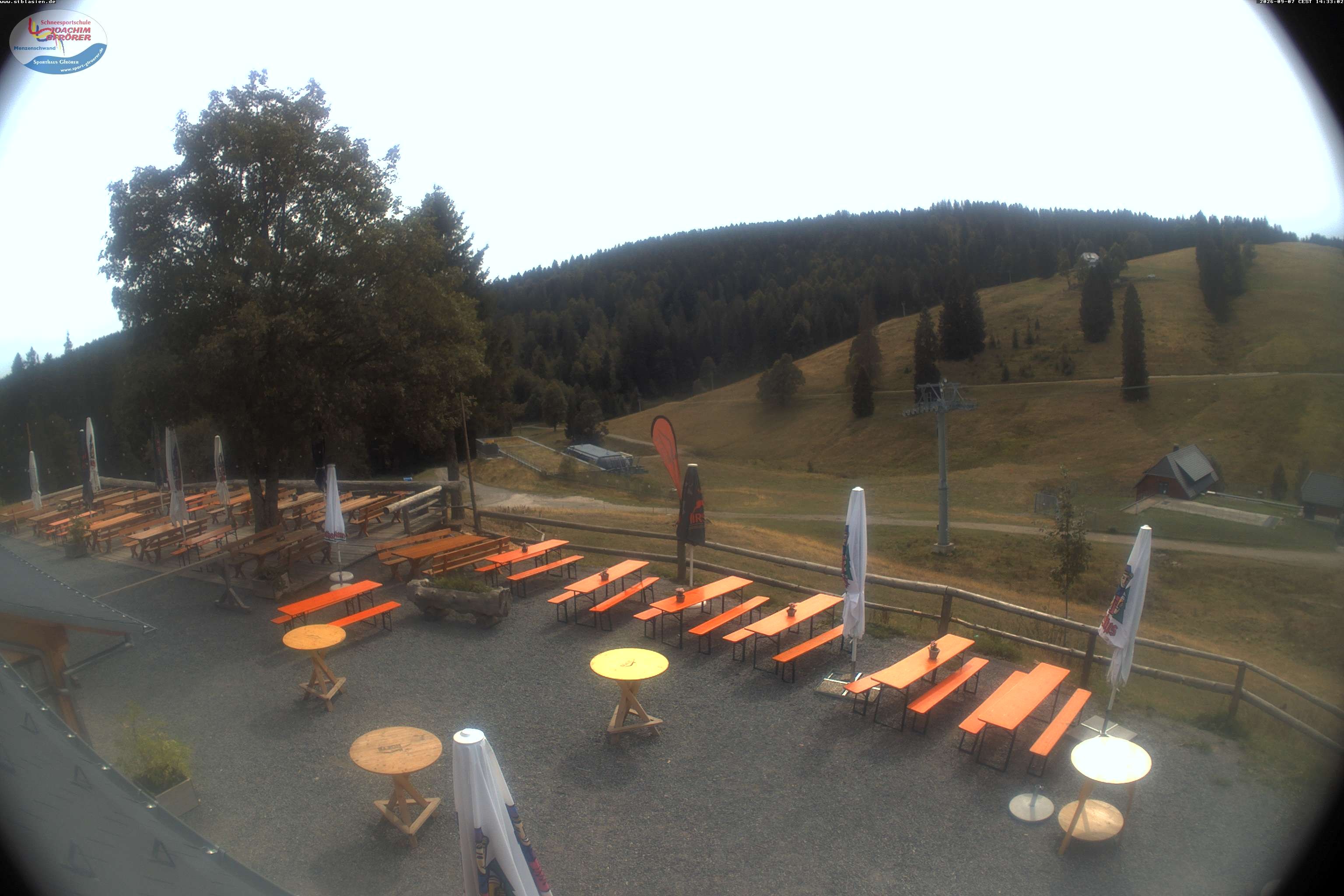 Archiv Foto Webcam Menzenschwander Hütte, Schwarzwald