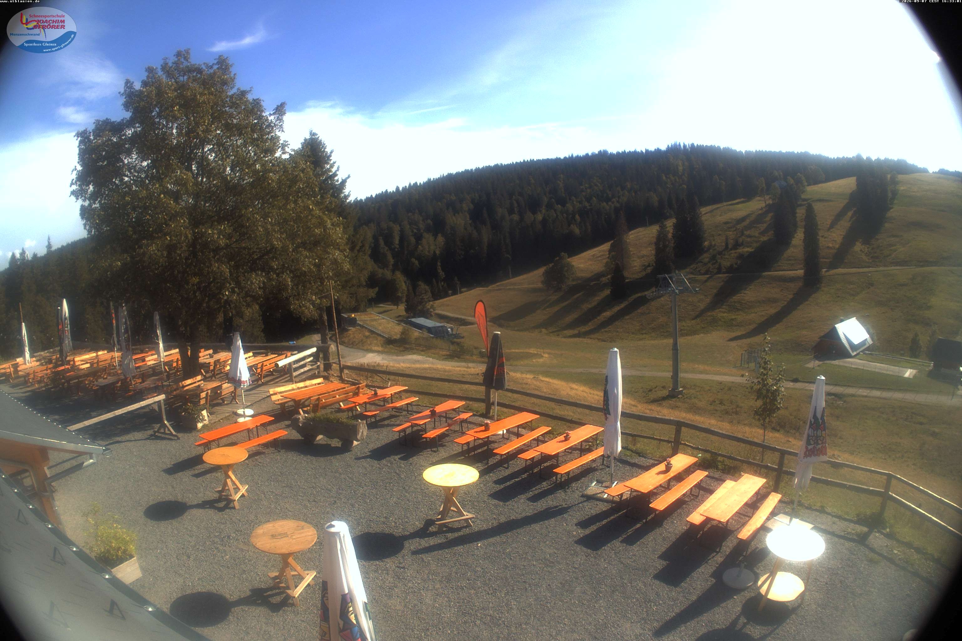 Archived image Webcam Mountain hut Menzenschwand
