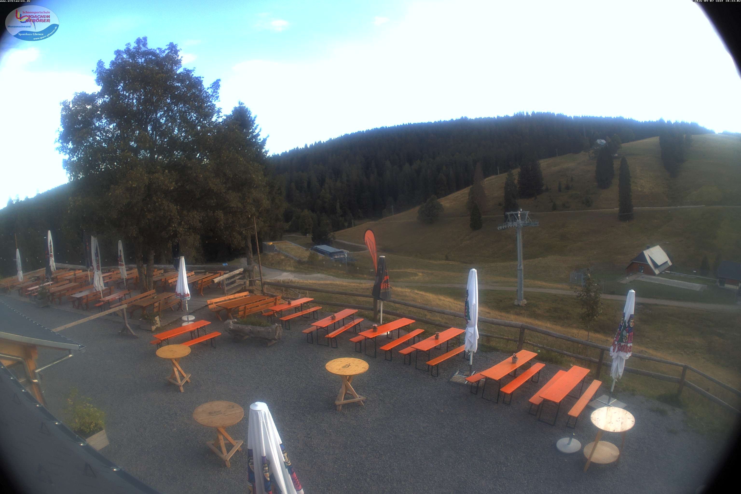 Archived image Webcam Mountain hut Menzenschwand