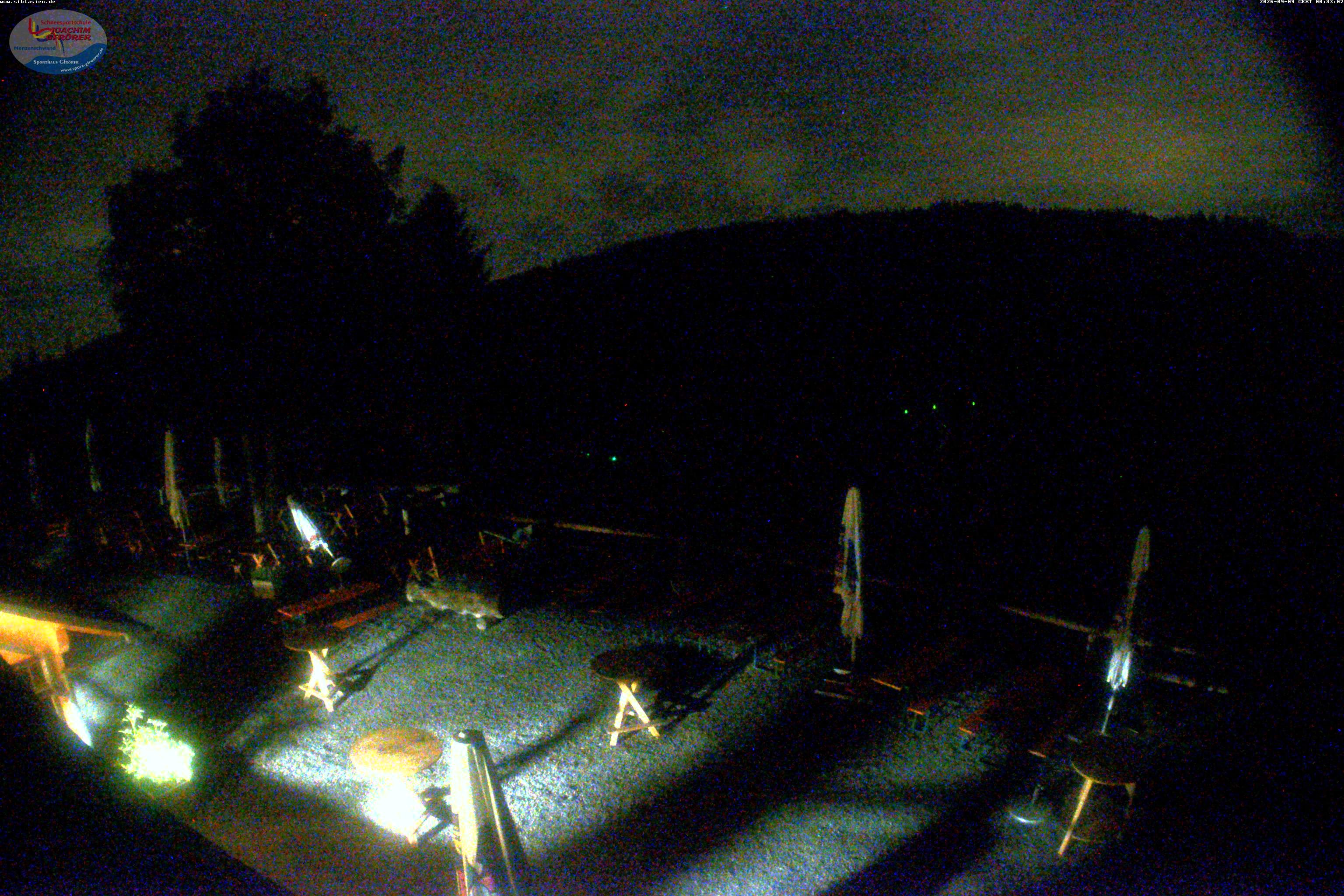 Archived image Webcam Mountain hut Menzenschwand