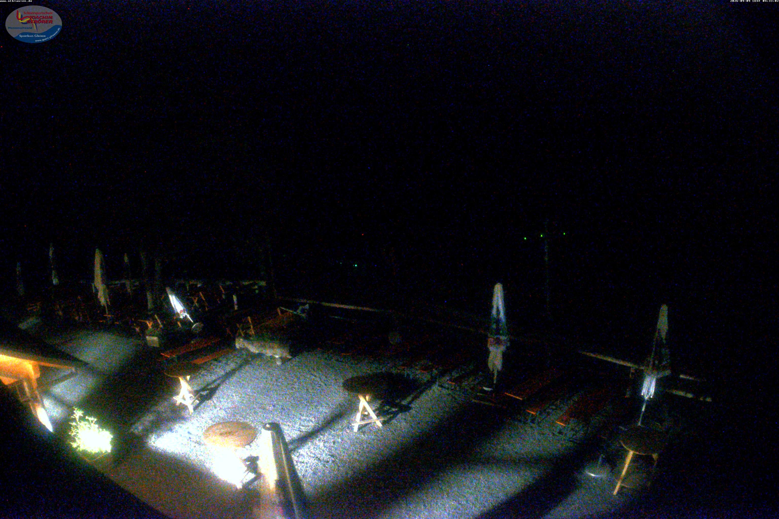Archived image Webcam Mountain hut Menzenschwand