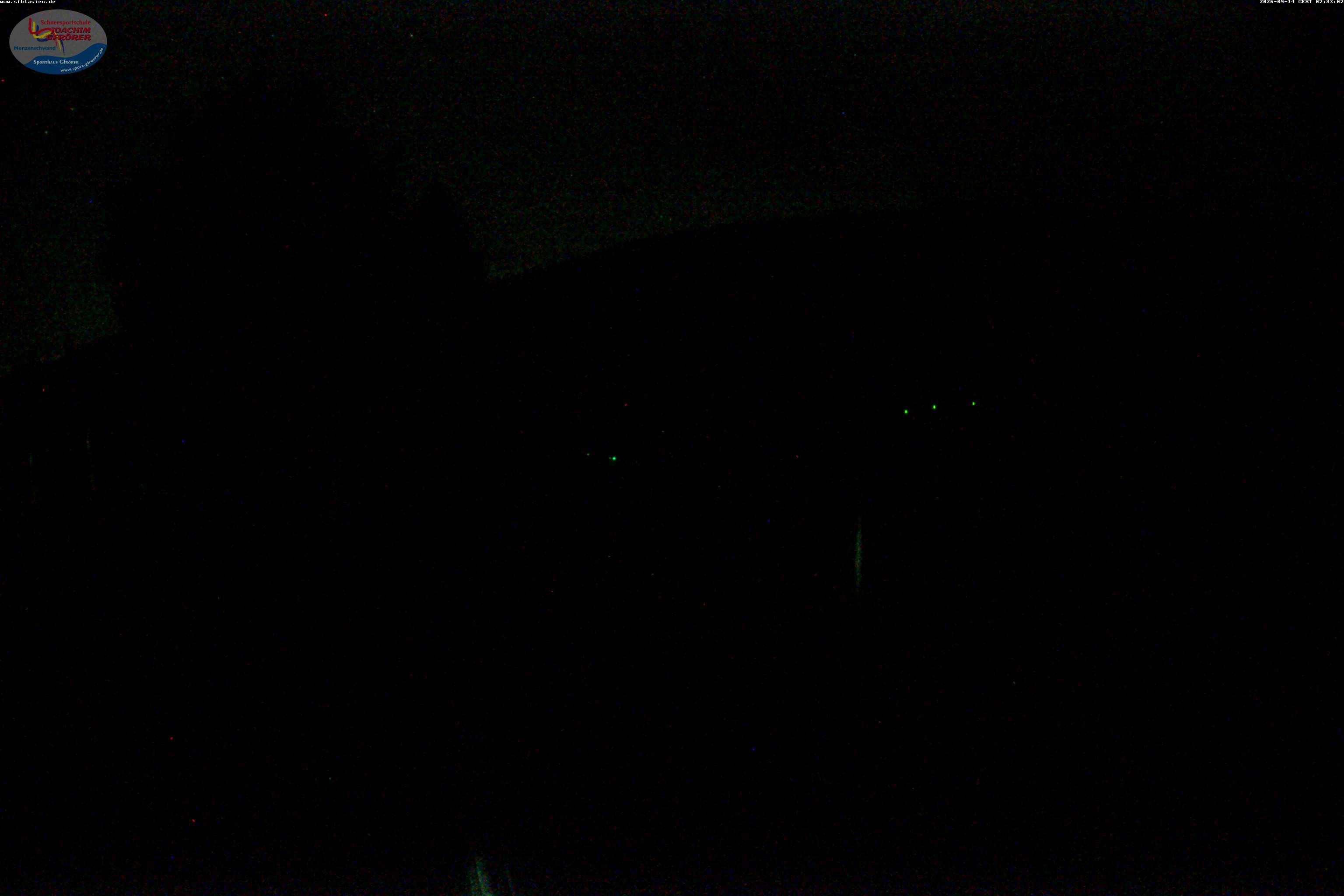 Archiv Foto Webcam Menzenschwander Hütte, Schwarzwald