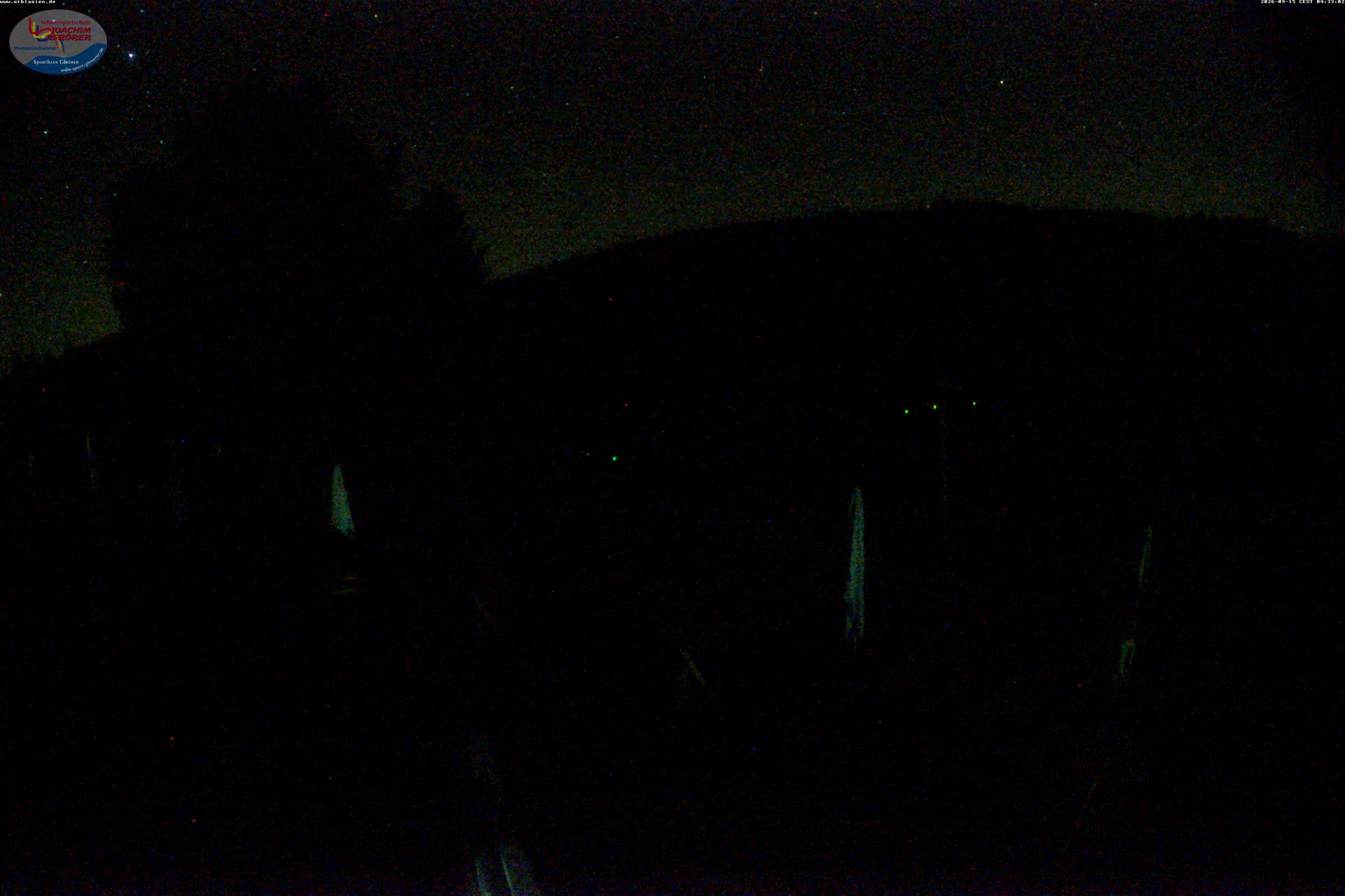 Archiv Foto Webcam Menzenschwander Hütte, Schwarzwald