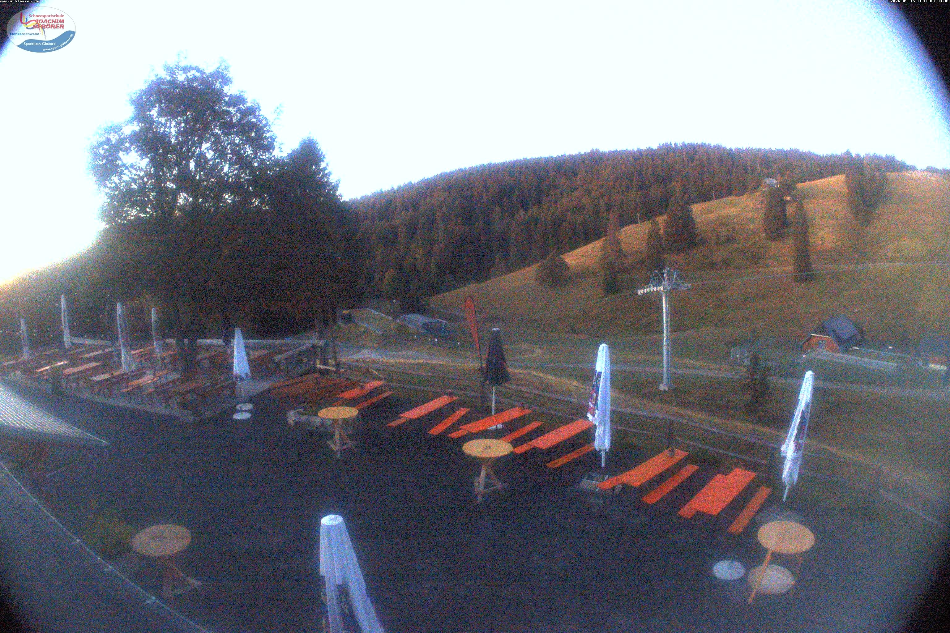 Archiv Foto Webcam Menzenschwander Hütte, Schwarzwald