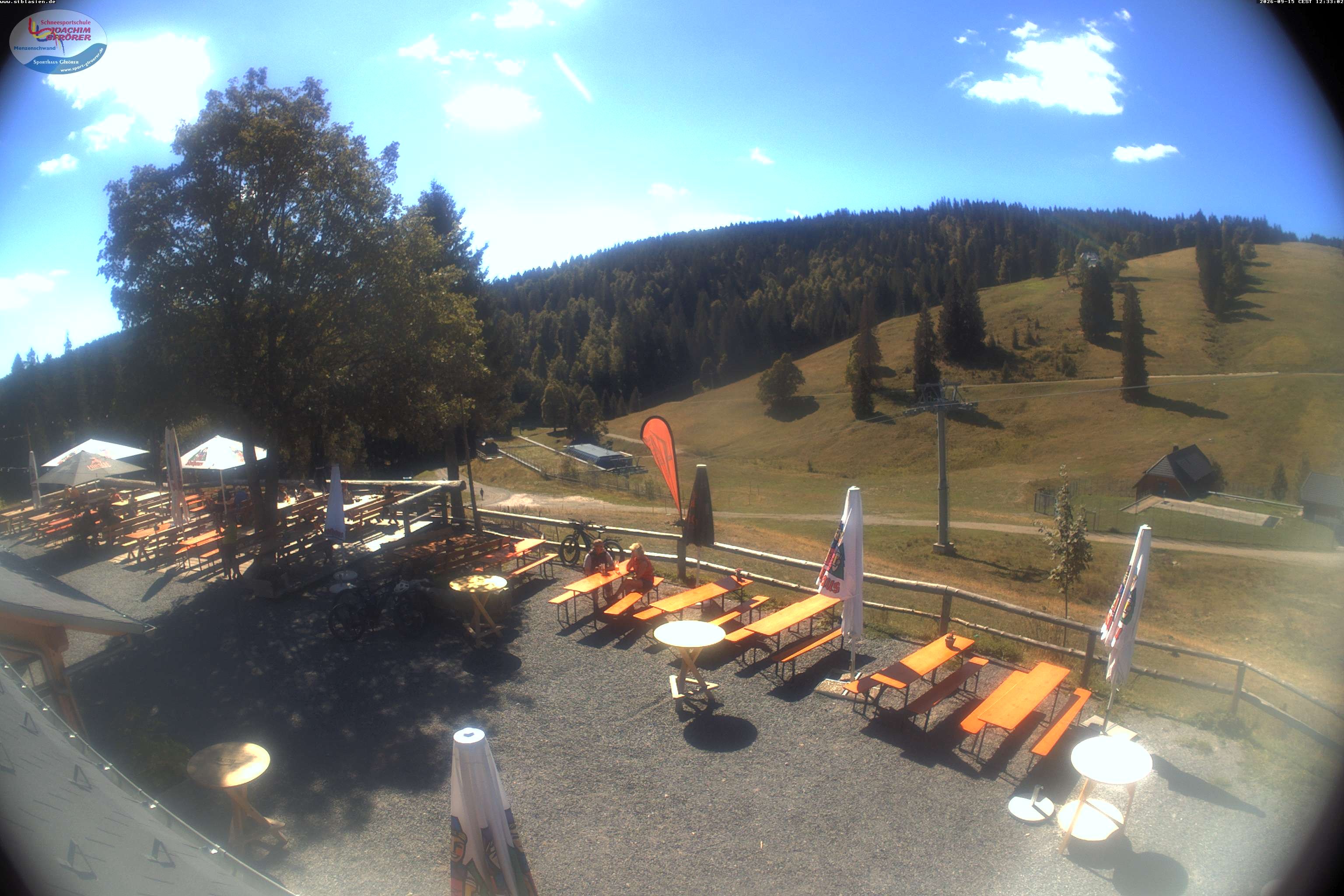 Archiv Foto Webcam Menzenschwander Hütte, Schwarzwald