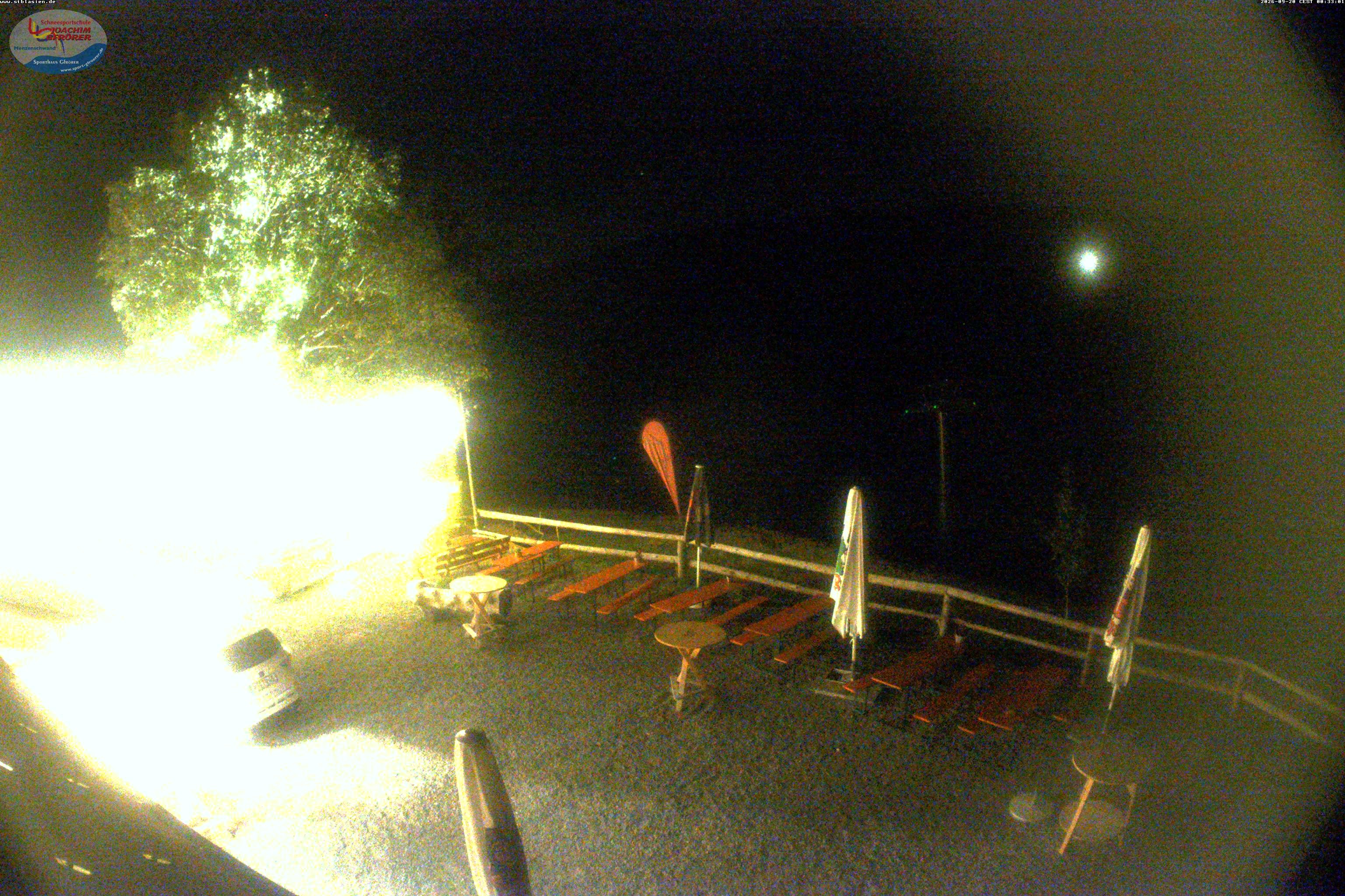 Archiv Foto Webcam Menzenschwander Hütte, Schwarzwald