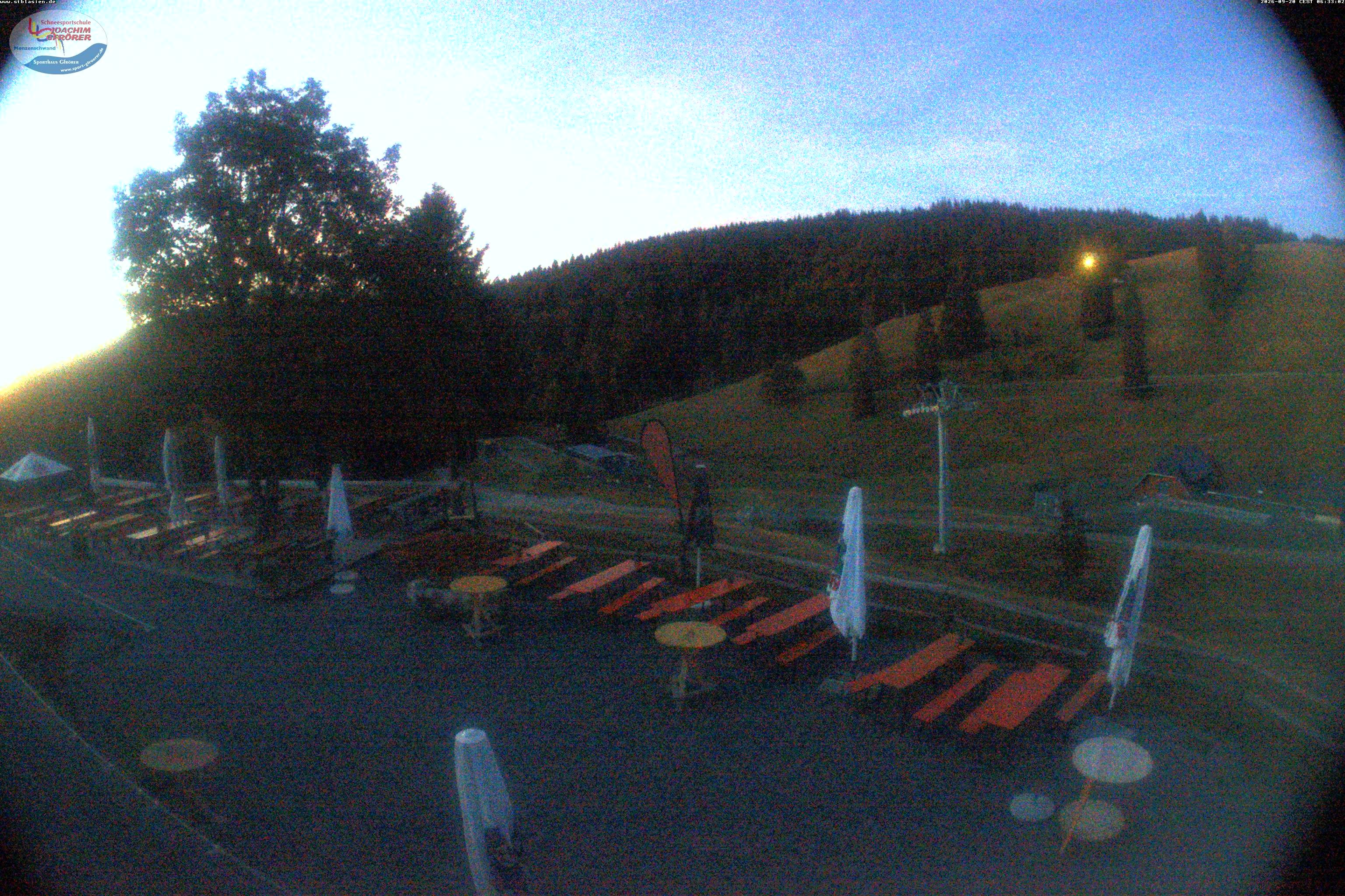 Archiv Foto Webcam Menzenschwander Hütte, Schwarzwald