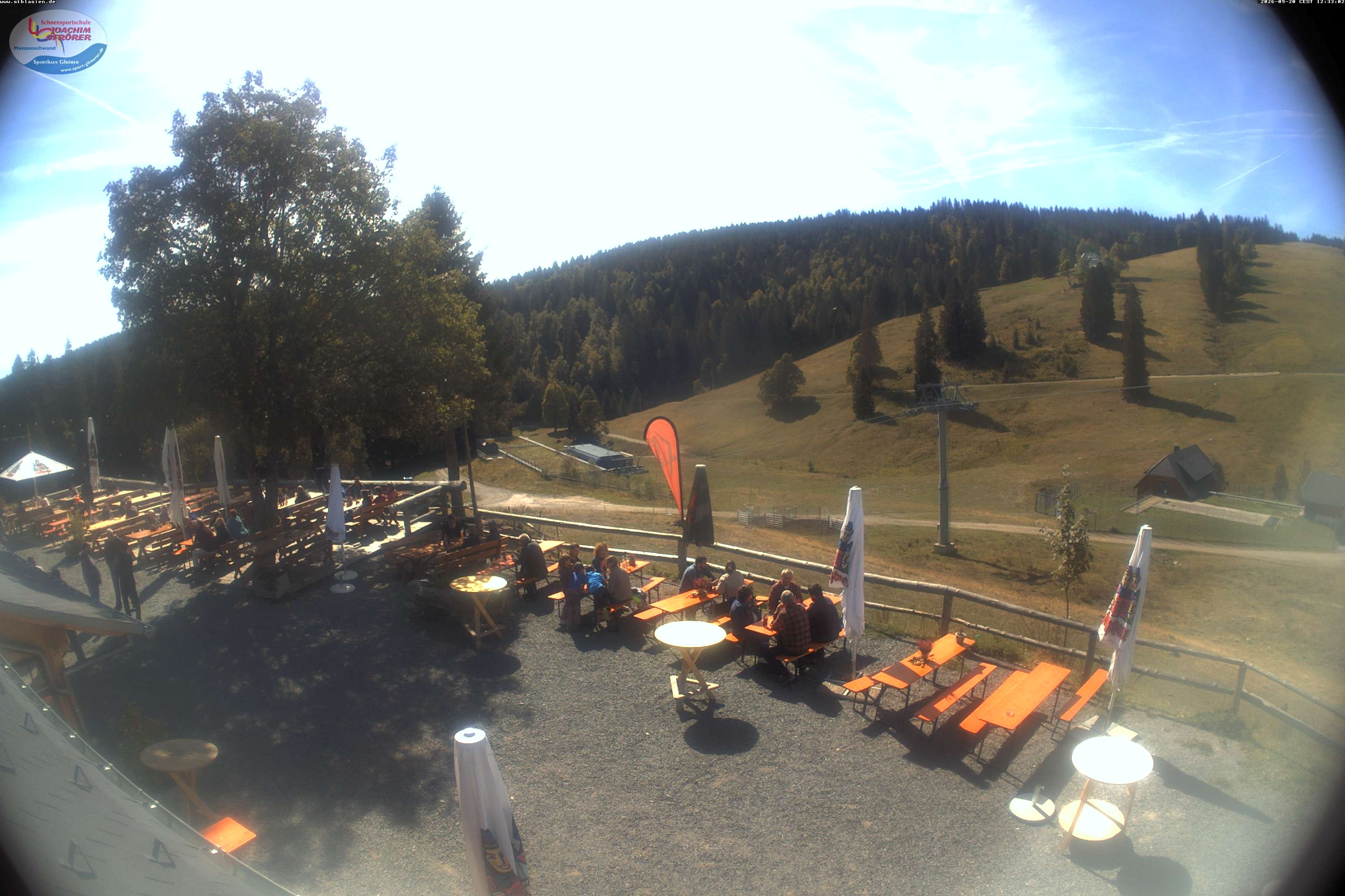 Archiv Foto Webcam Menzenschwander Hütte, Schwarzwald