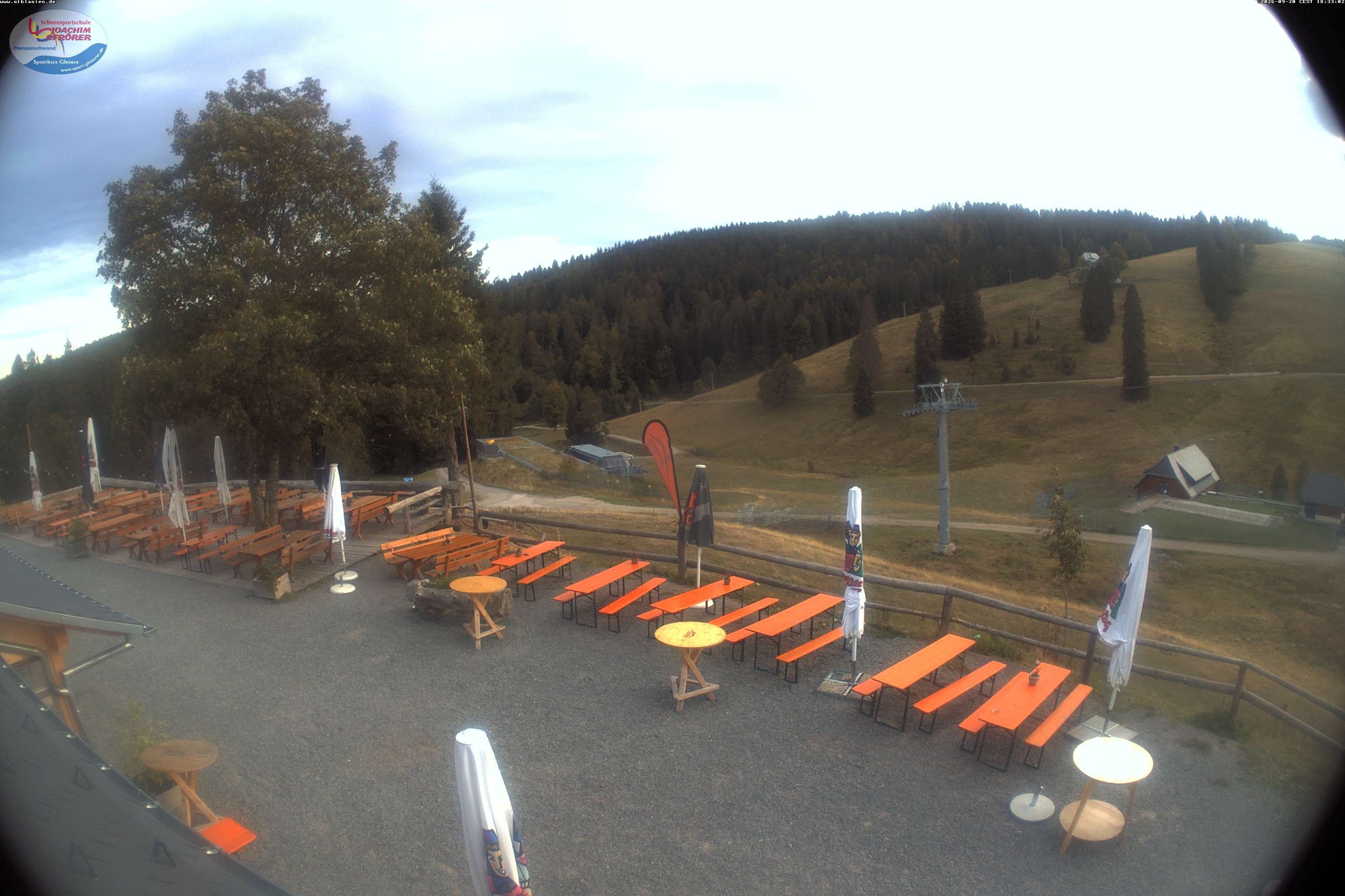 Archiv Foto Webcam Menzenschwander Hütte, Schwarzwald