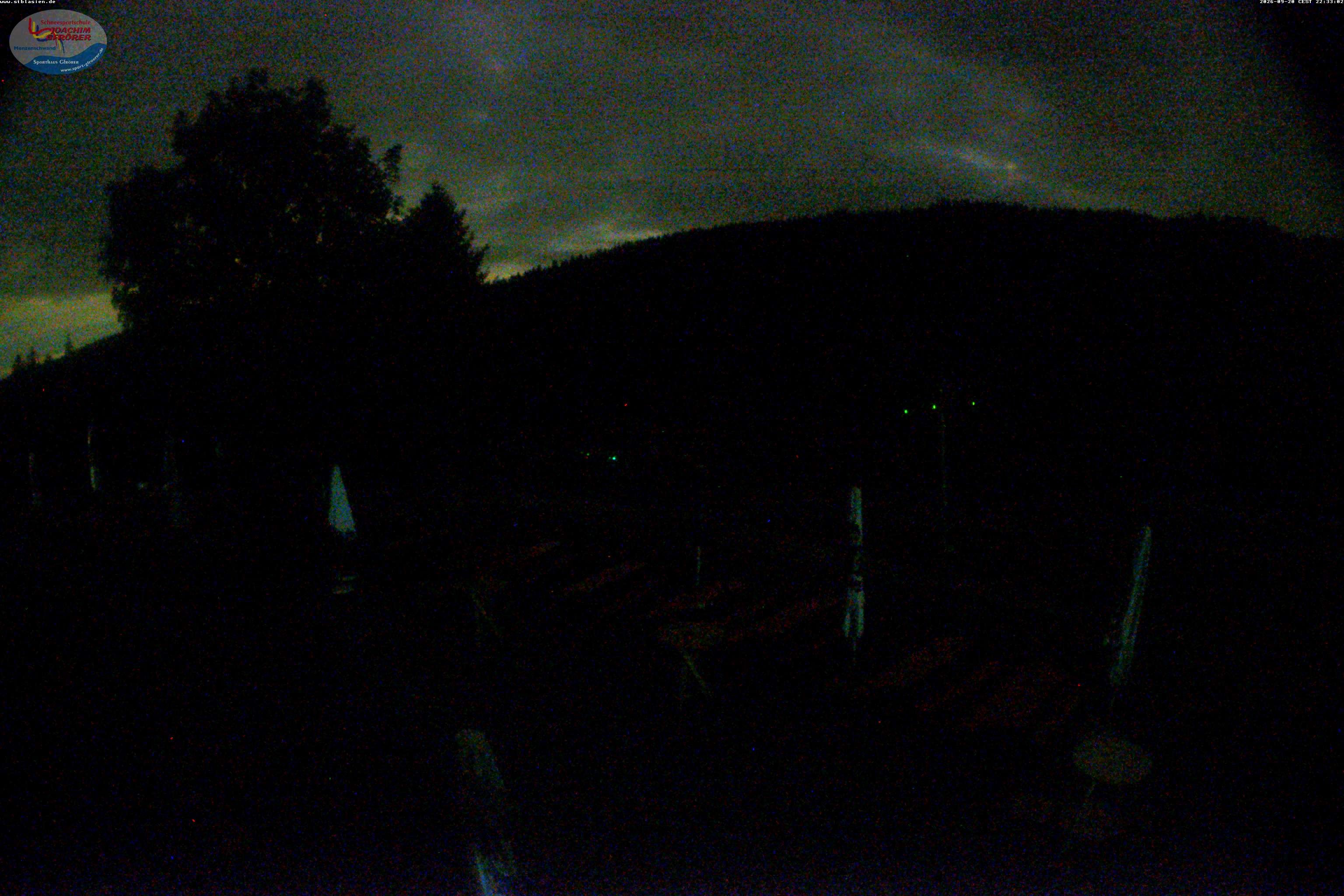 Archived image Webcam Mountain hut Menzenschwand