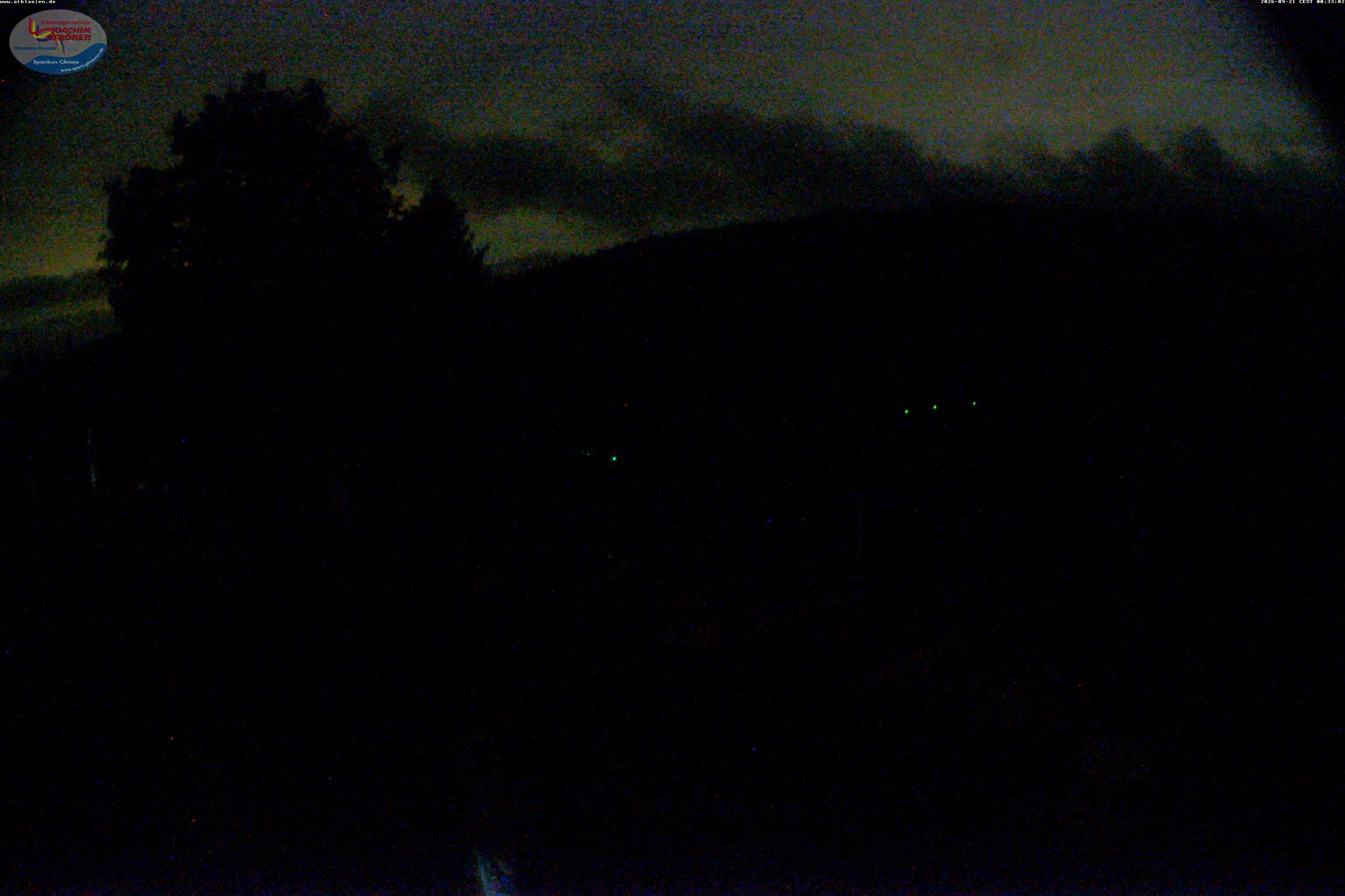 Archiv Foto Webcam Menzenschwander Hütte, Schwarzwald