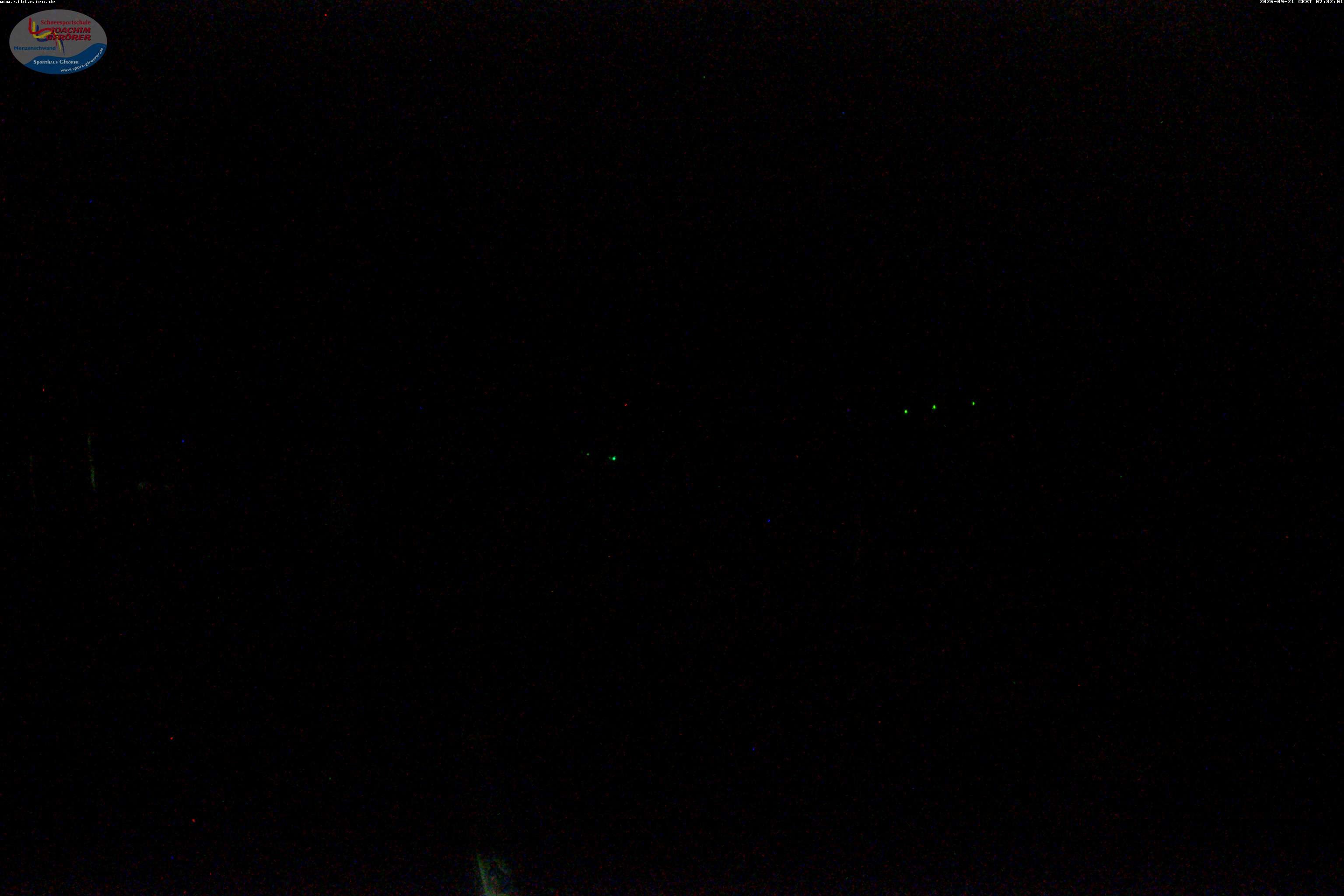 Archiv Foto Webcam Menzenschwander Hütte, Schwarzwald