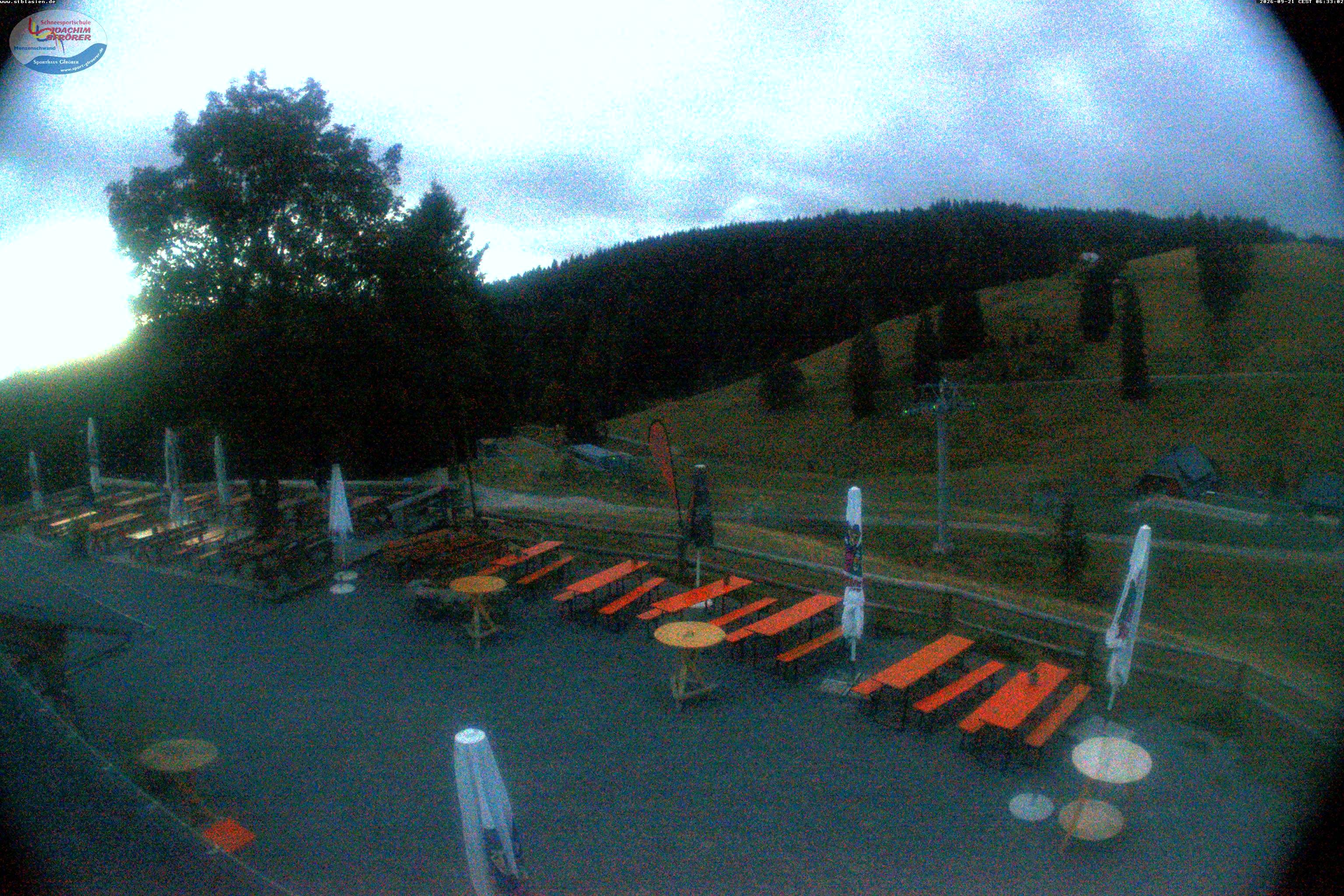 Archiv Foto Webcam Menzenschwander Hütte, Schwarzwald
