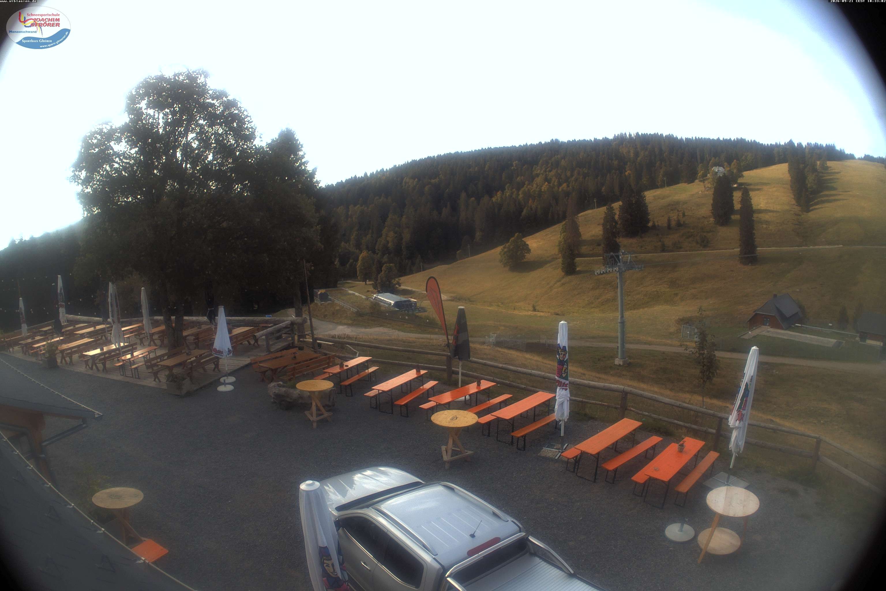 Archiv Foto Webcam Menzenschwander Hütte, Schwarzwald
