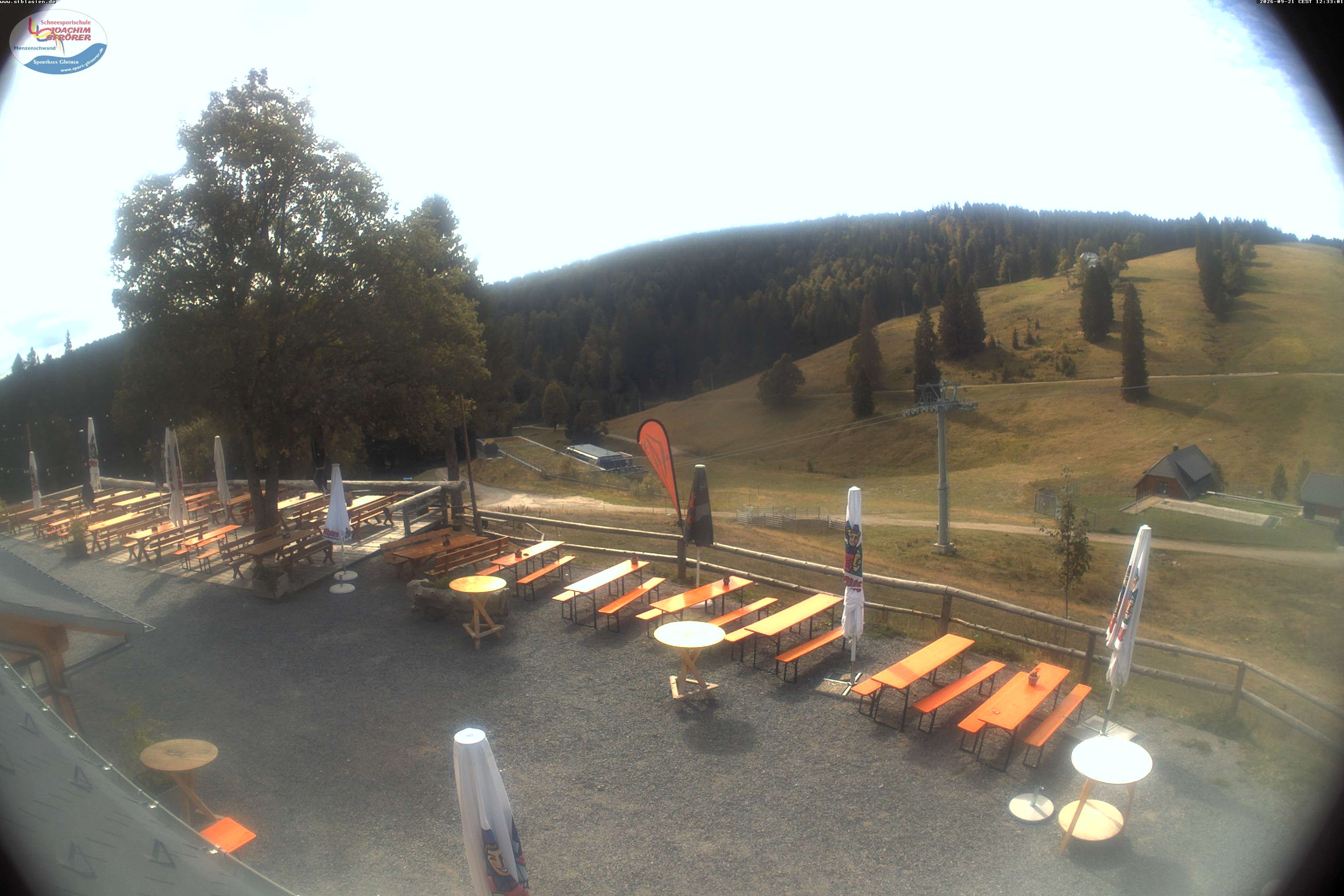 Archiv Foto Webcam Menzenschwander Hütte, Schwarzwald