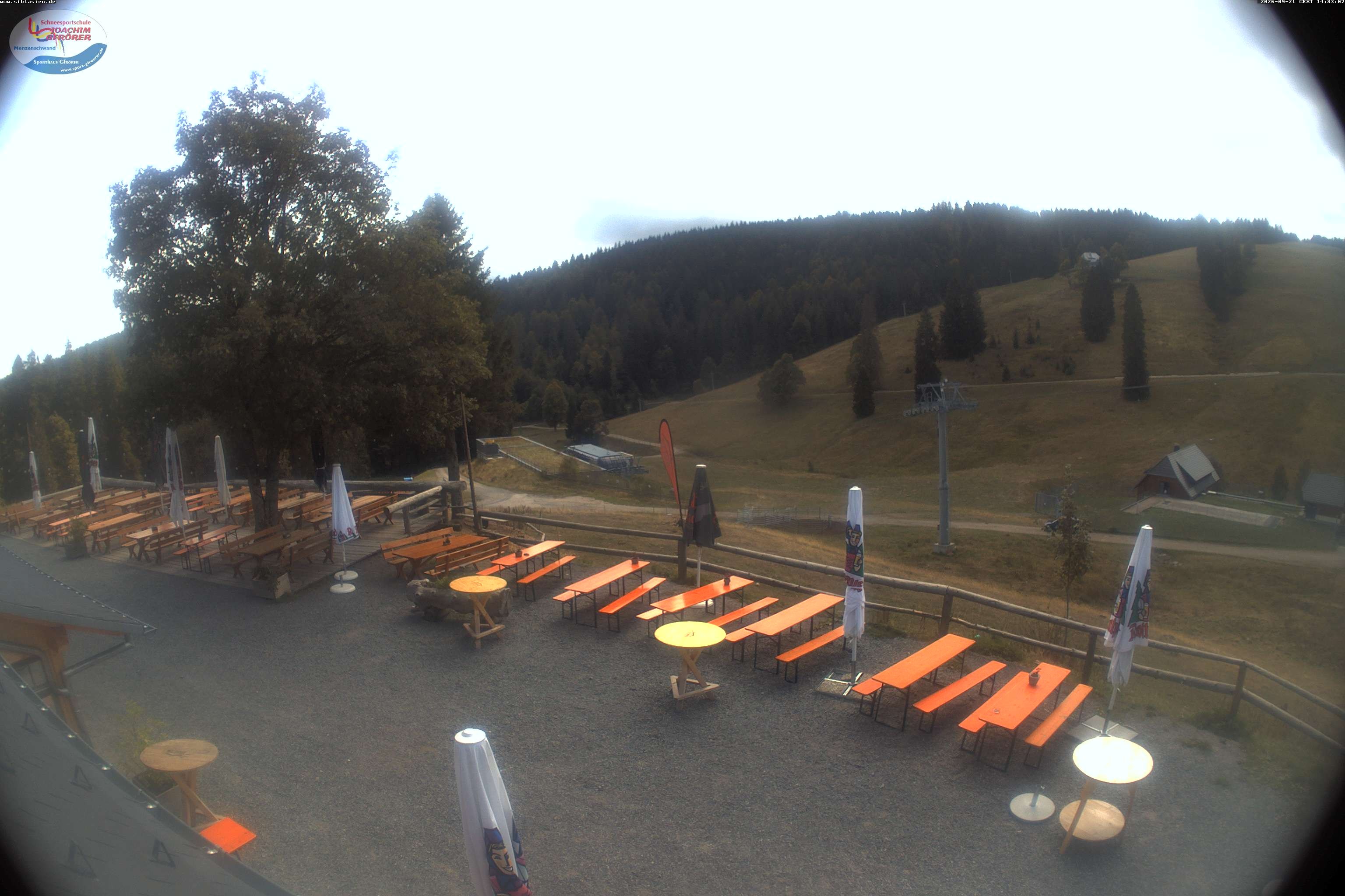 Archiv Foto Webcam Menzenschwander Hütte, Schwarzwald