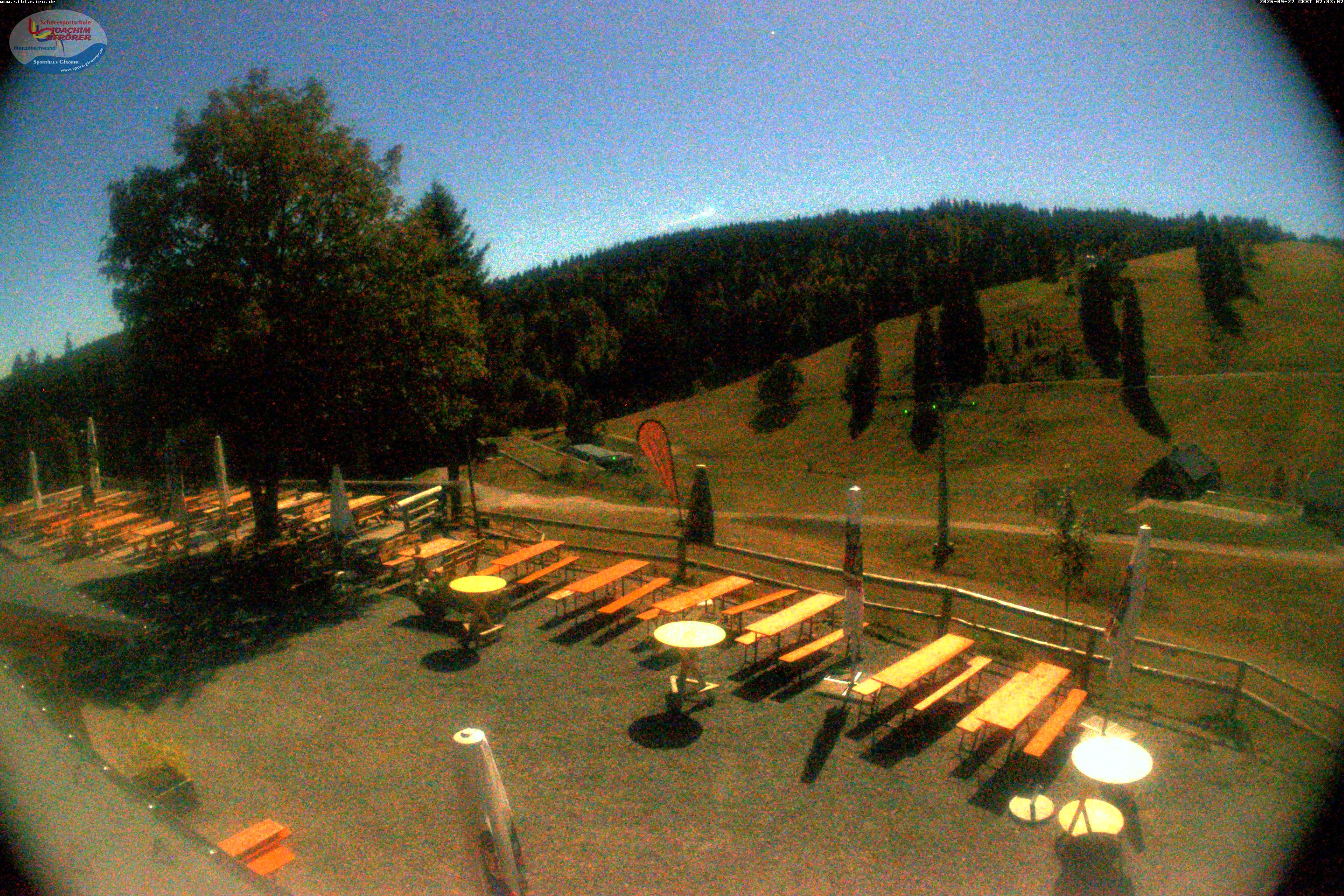Archiv Foto Webcam Menzenschwander Hütte, Schwarzwald