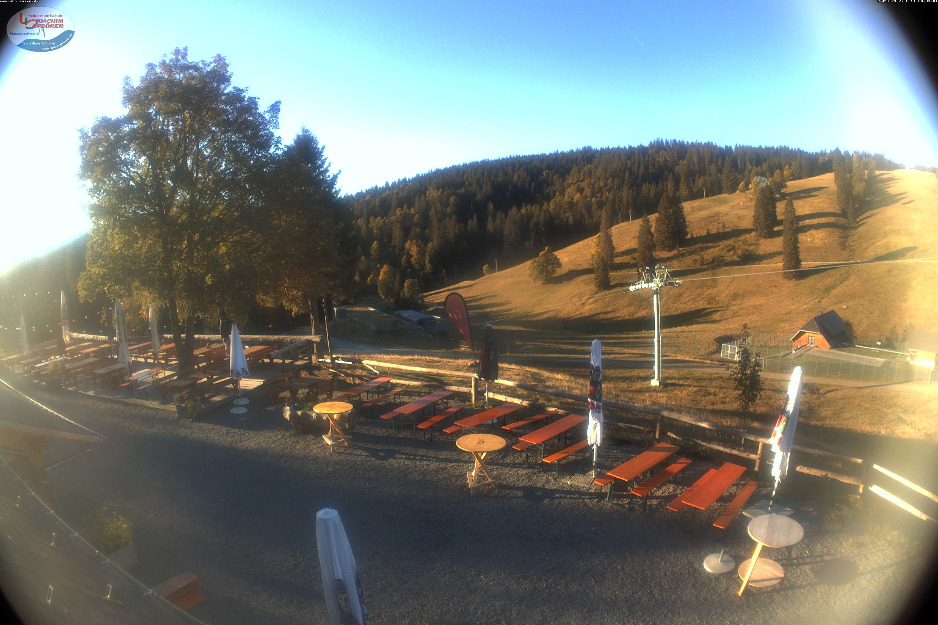 Archiv Foto Webcam Menzenschwander Hütte, Schwarzwald
