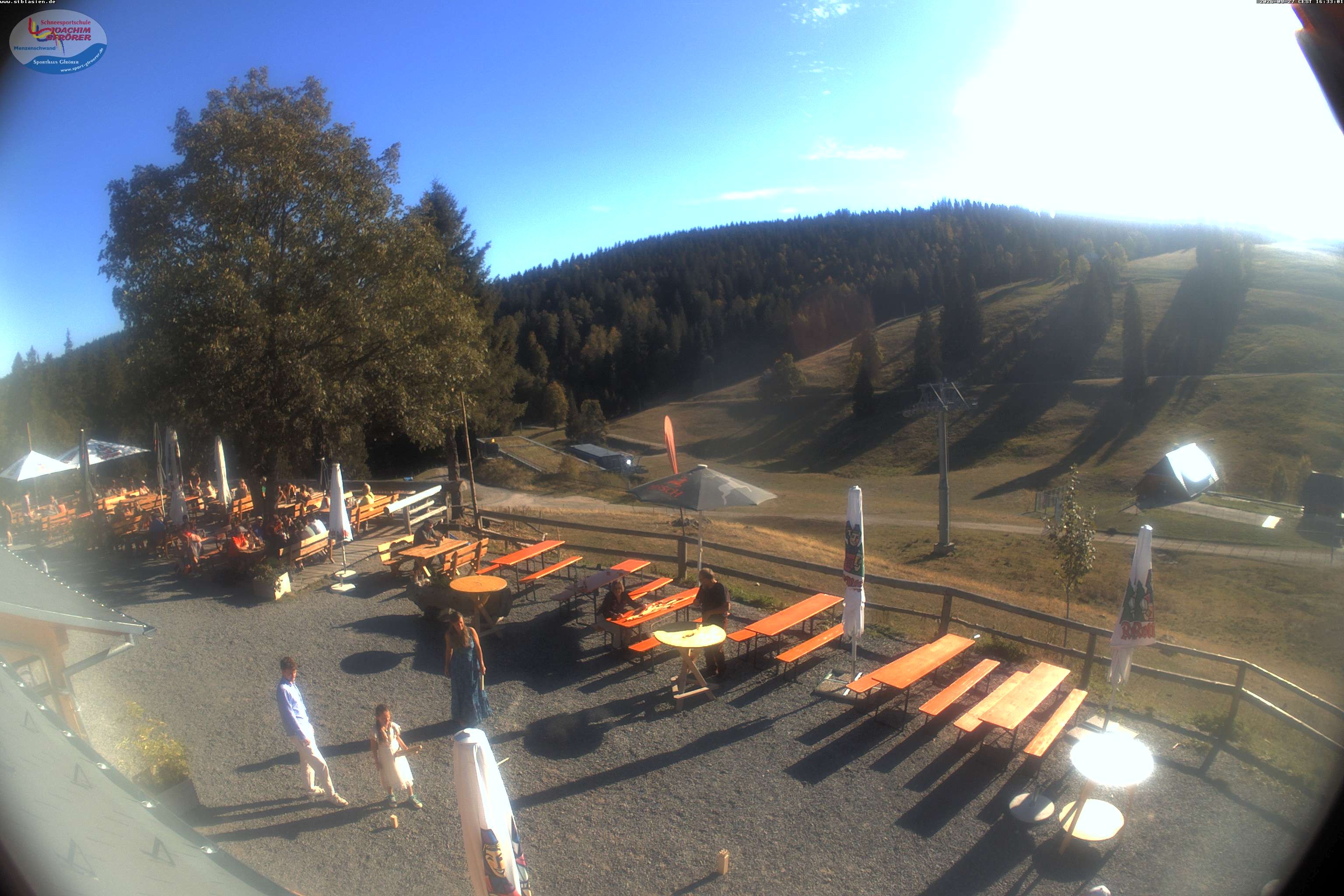 Archiv Foto Webcam Menzenschwander Hütte, Schwarzwald