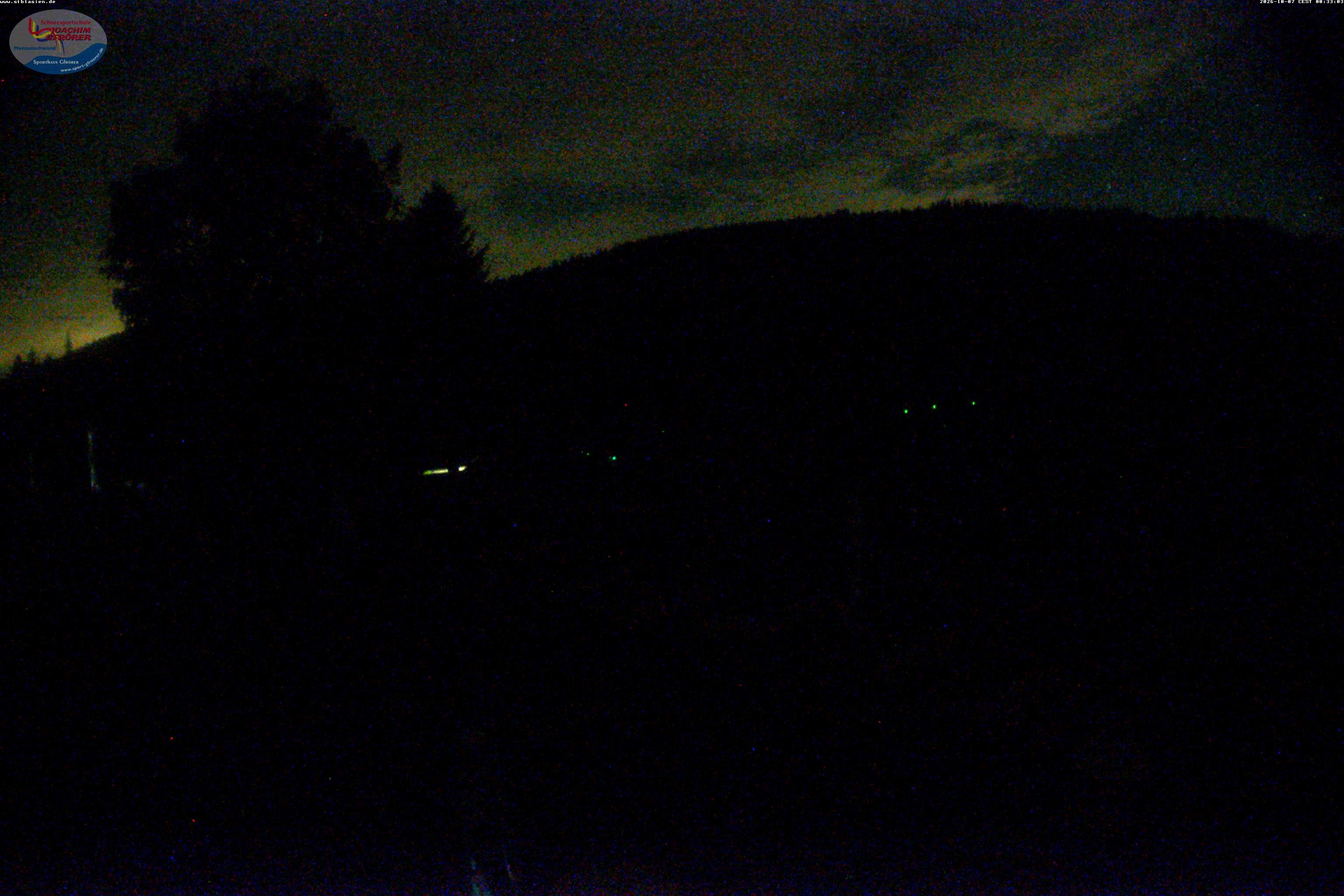 Archiv Foto Webcam Menzenschwander Hütte, Schwarzwald