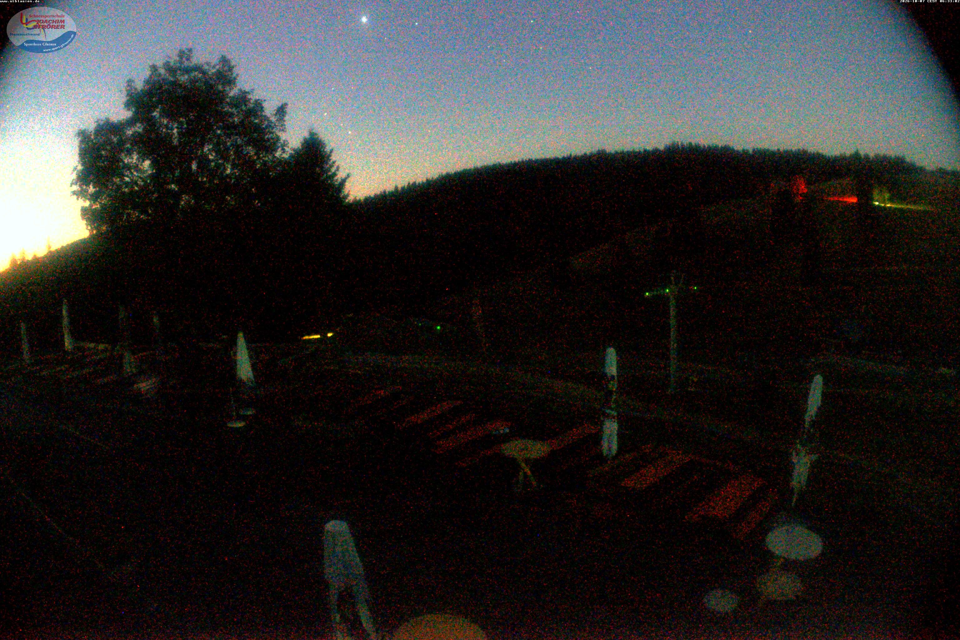 Archiv Foto Webcam Menzenschwander Hütte, Schwarzwald