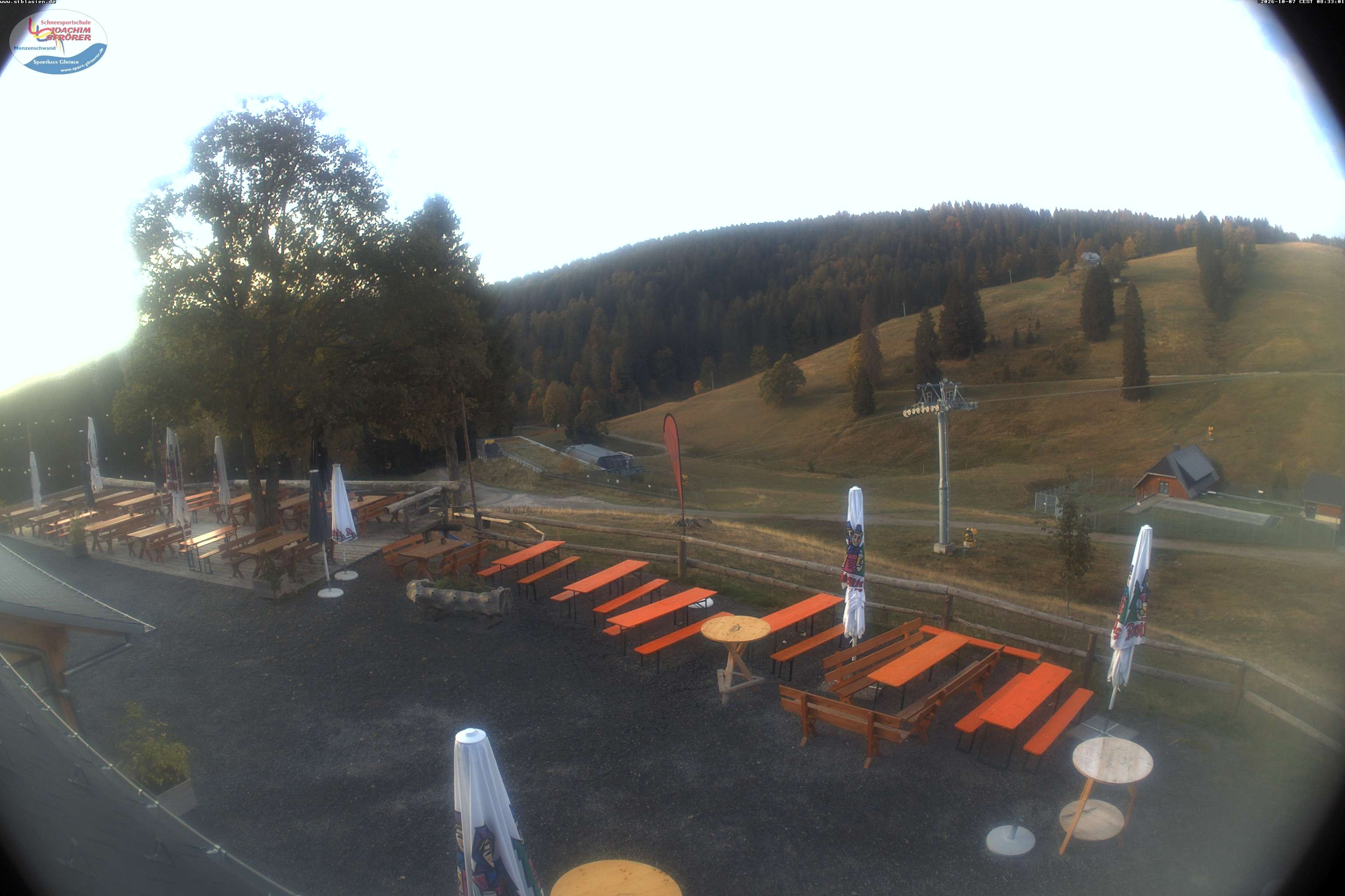 Archiv Foto Webcam Menzenschwander Hütte, Schwarzwald
