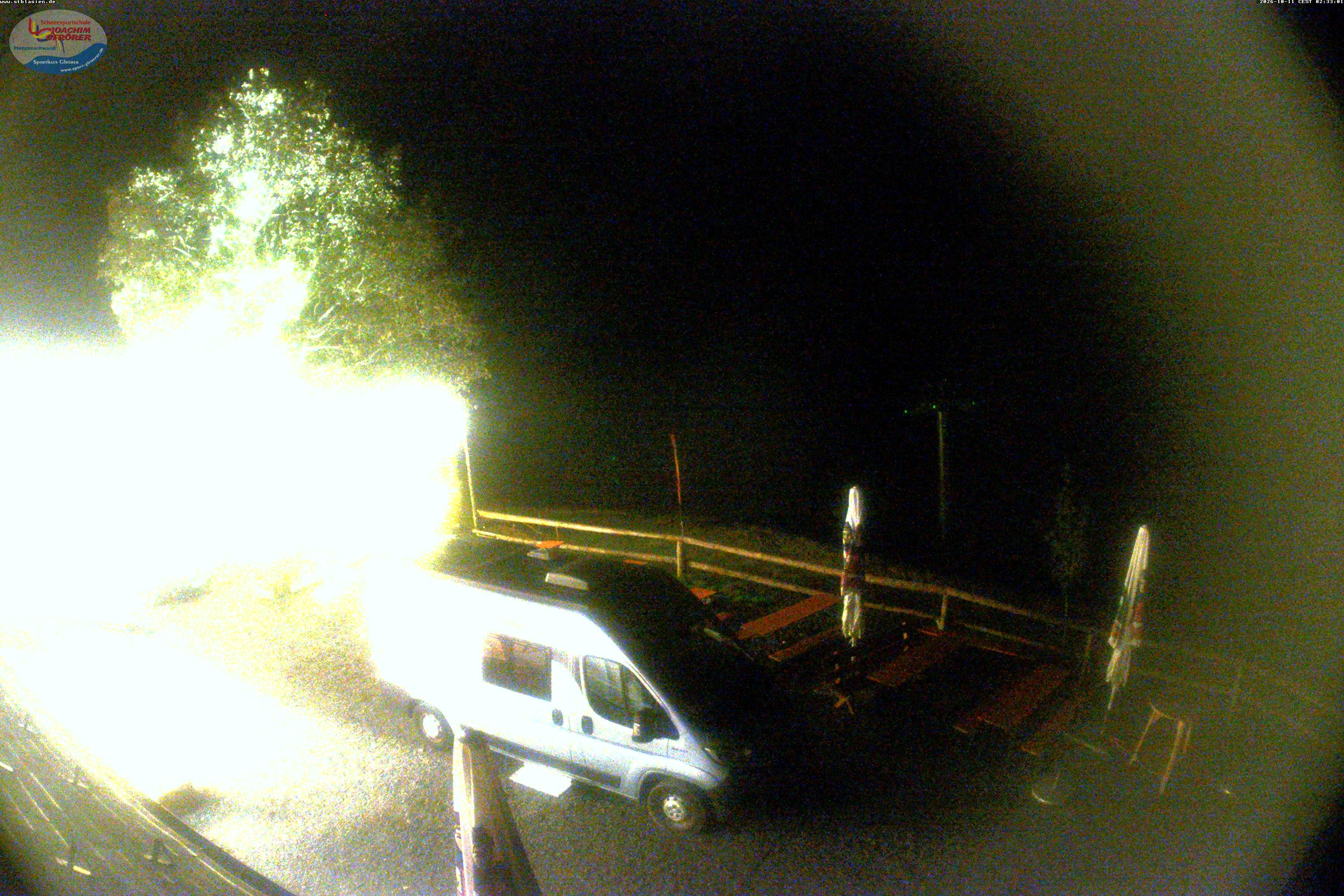 Archived image Webcam Mountain hut Menzenschwand