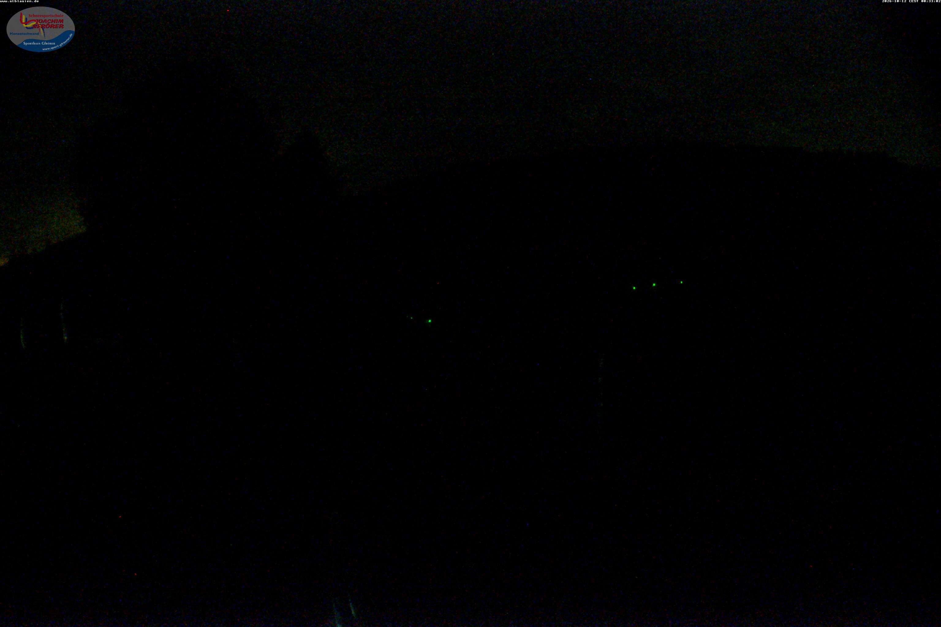 Archiv Foto Webcam Menzenschwander Hütte, Schwarzwald