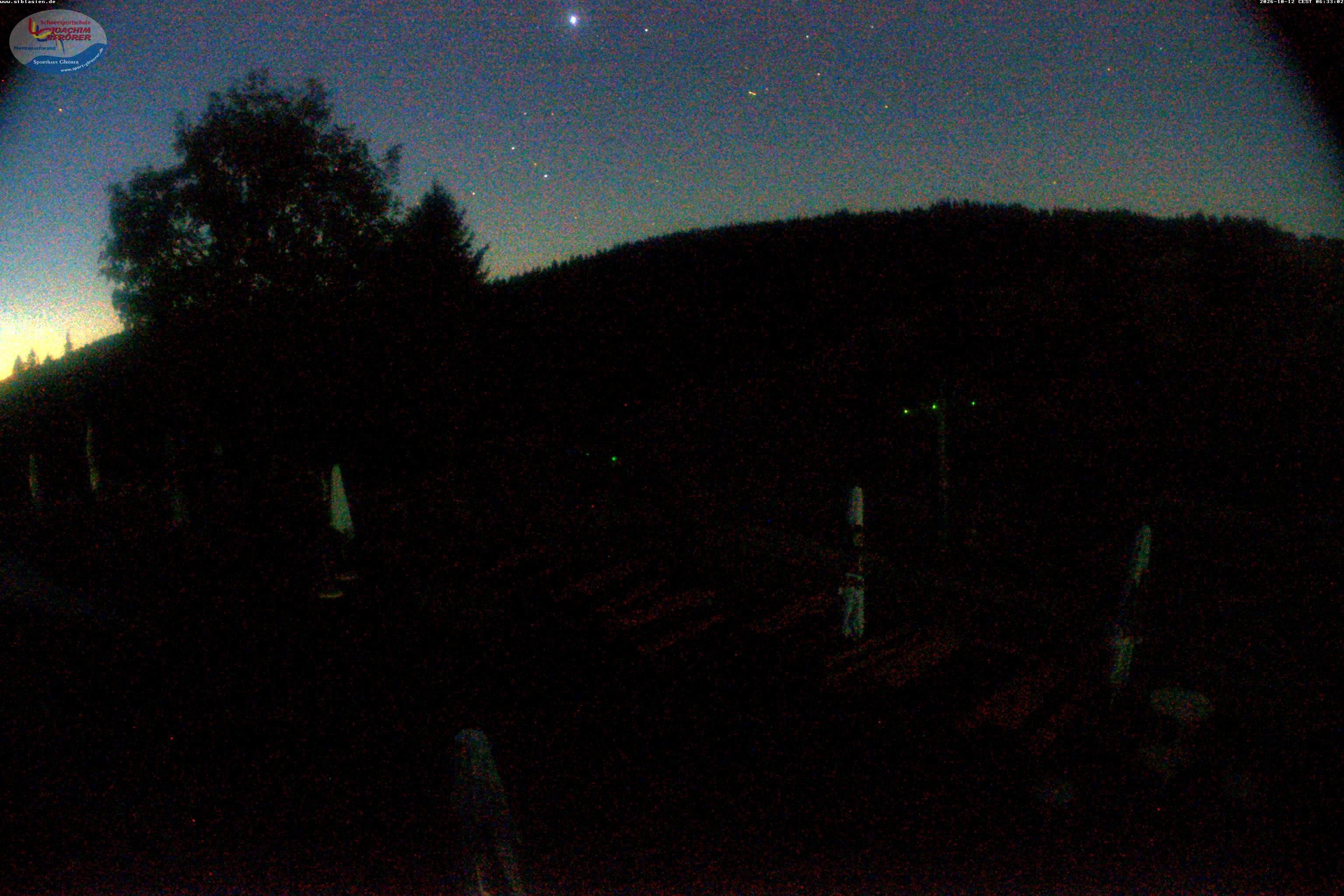 Archiv Foto Webcam Menzenschwander Hütte, Schwarzwald