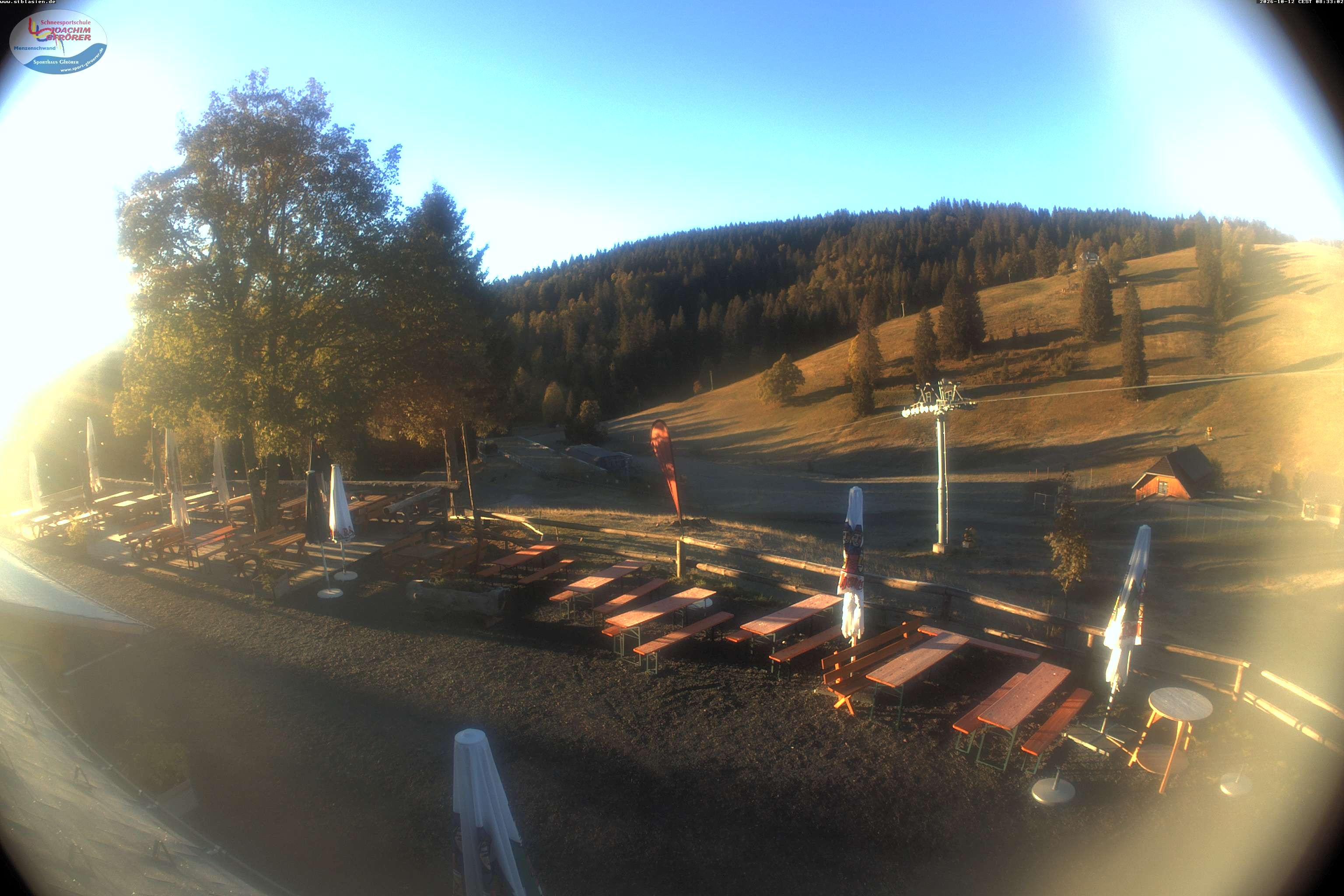 Archiv Foto Webcam Menzenschwander Hütte, Schwarzwald