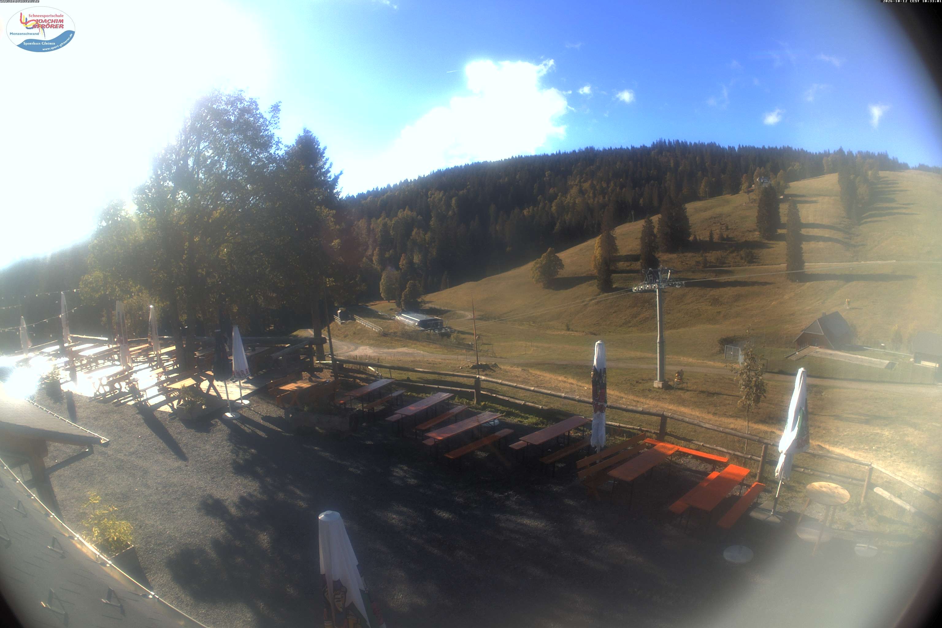 Archiv Foto Webcam Menzenschwander Hütte, Schwarzwald