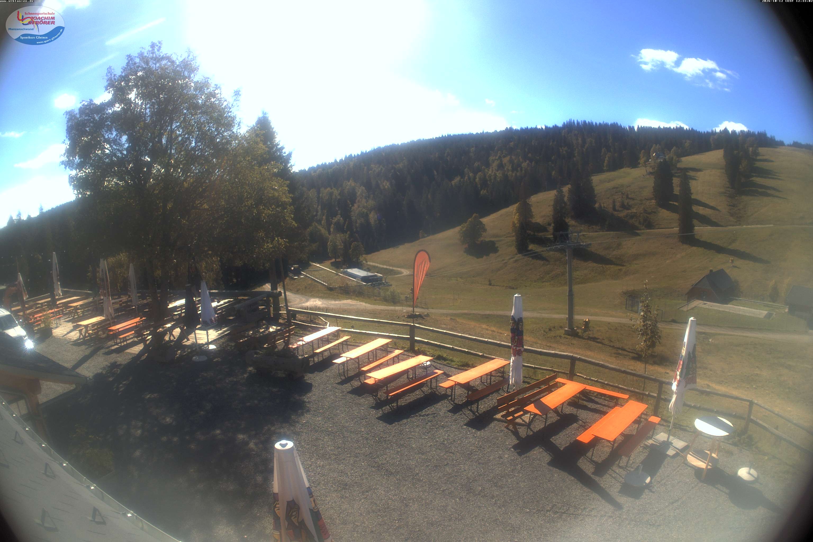Archiv Foto Webcam Menzenschwander Hütte, Schwarzwald