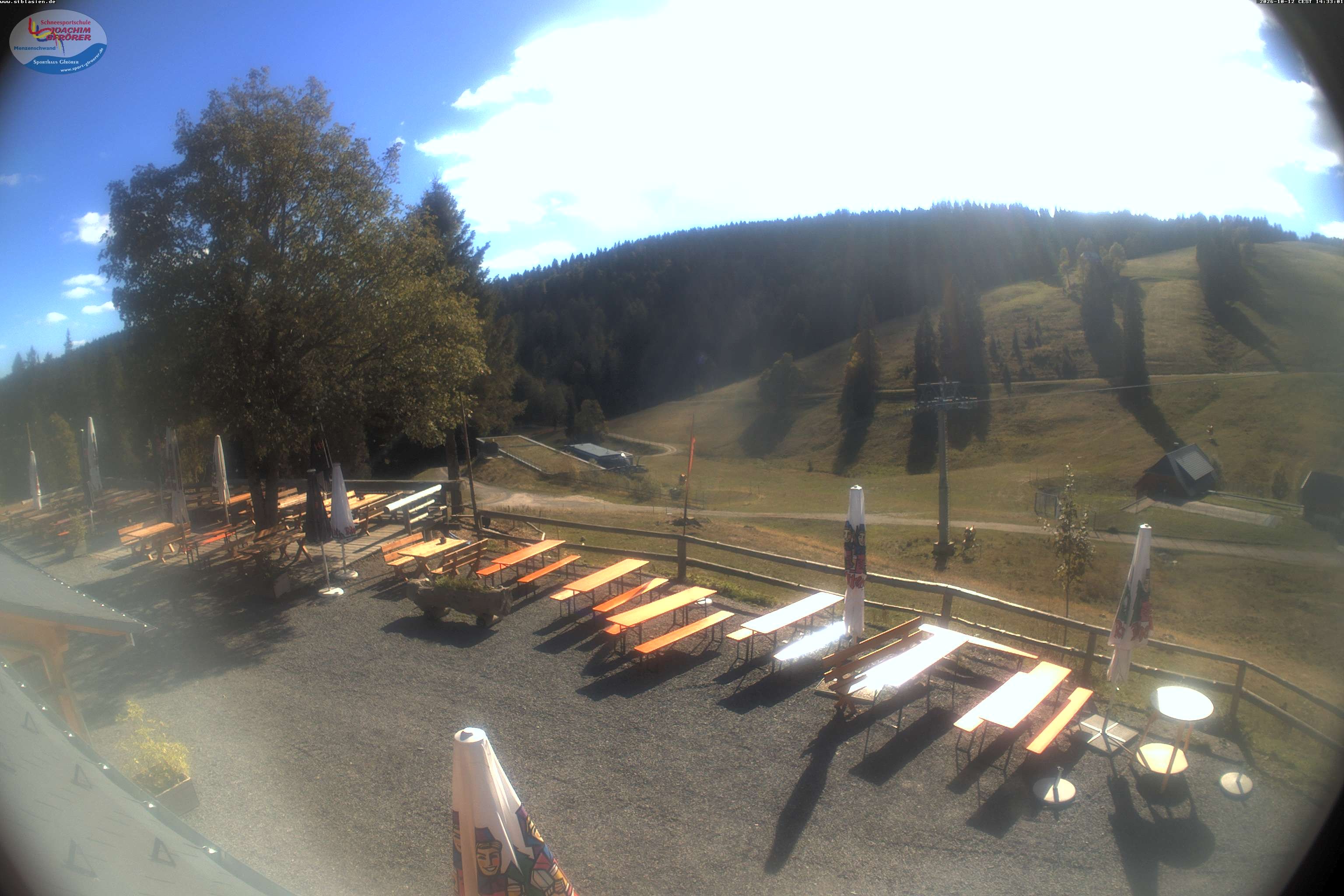 Archiv Foto Webcam Menzenschwander Hütte, Schwarzwald