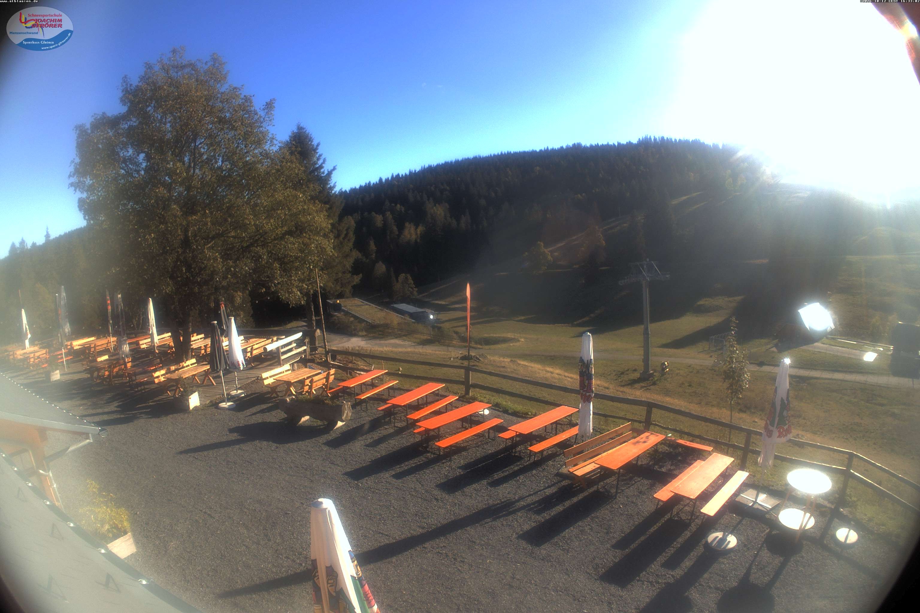 Archiv Foto Webcam Menzenschwander Hütte, Schwarzwald