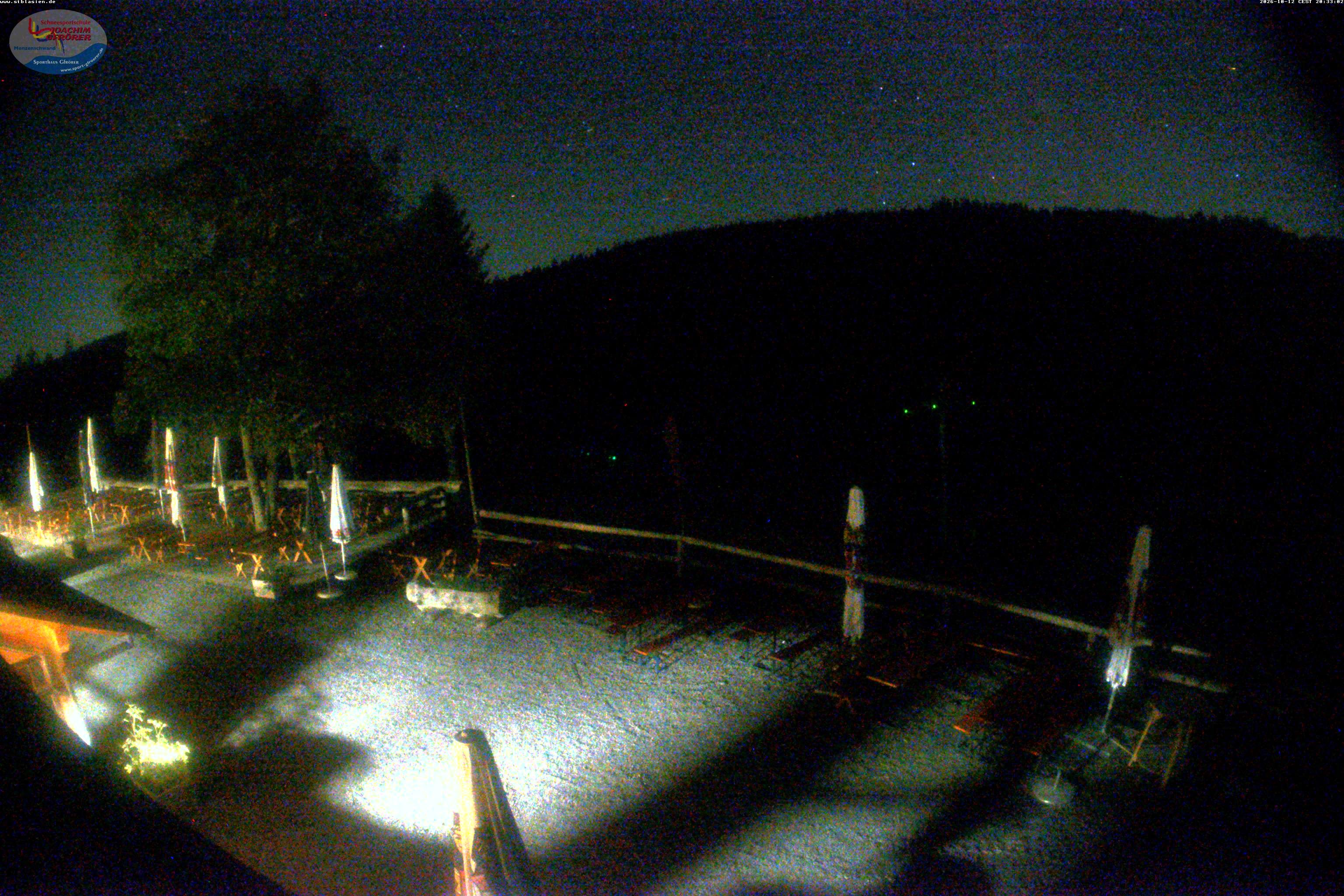 Archiv Foto Webcam Menzenschwander Hütte, Schwarzwald