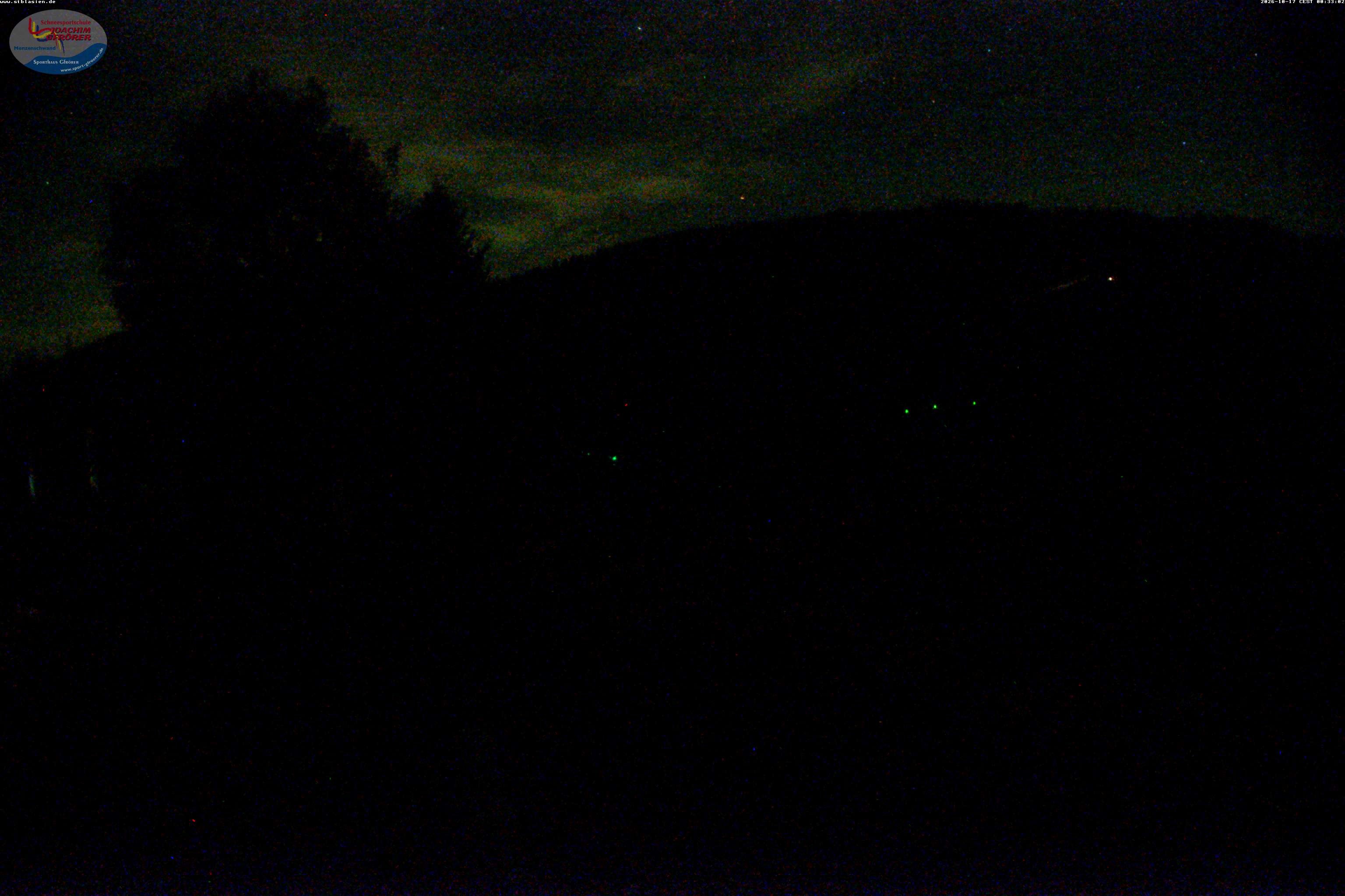 Archiv Foto Webcam Menzenschwander Hütte, Schwarzwald