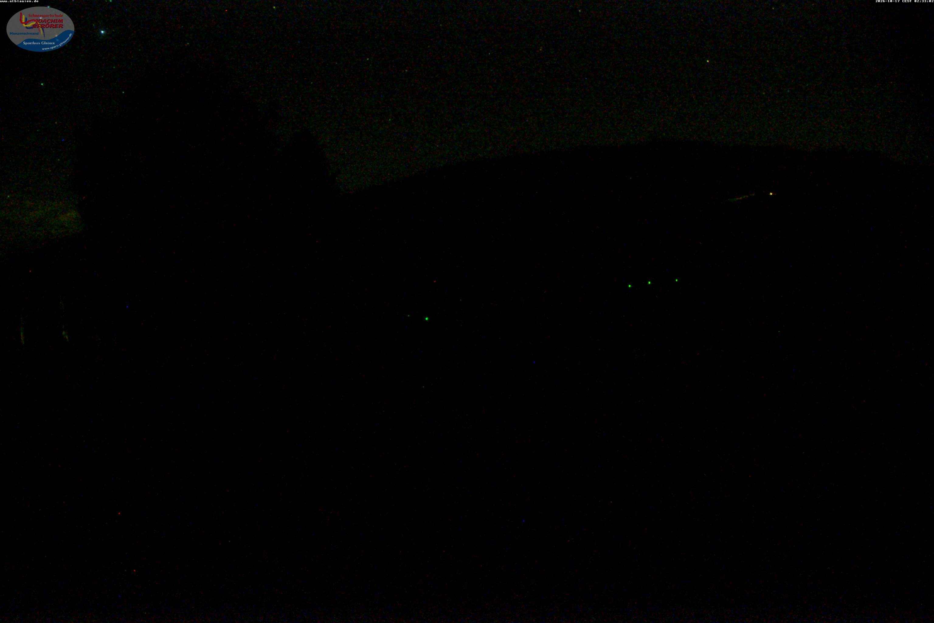 Archiv Foto Webcam Menzenschwander Hütte, Schwarzwald