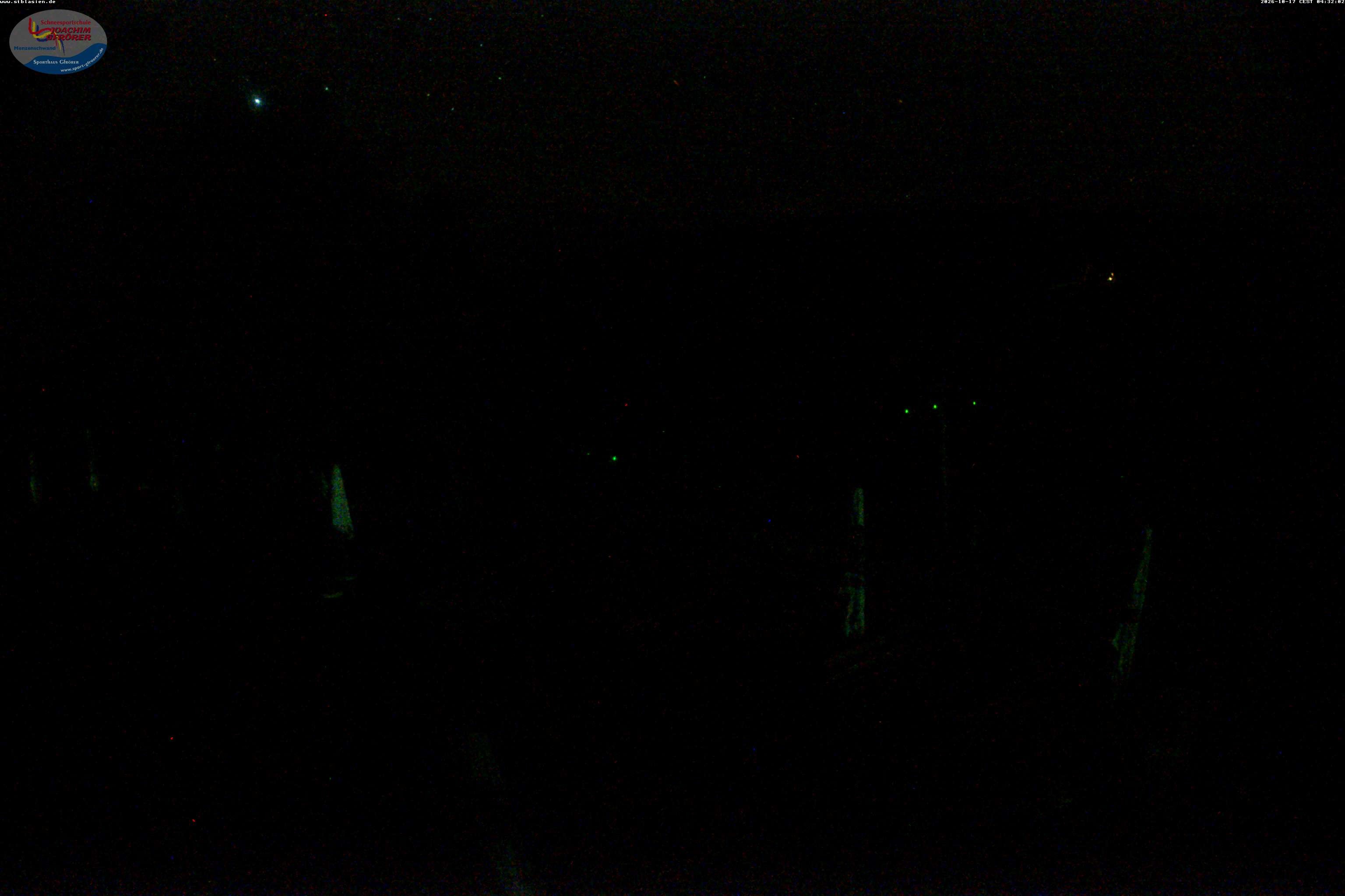 Archiv Foto Webcam Menzenschwander Hütte, Schwarzwald
