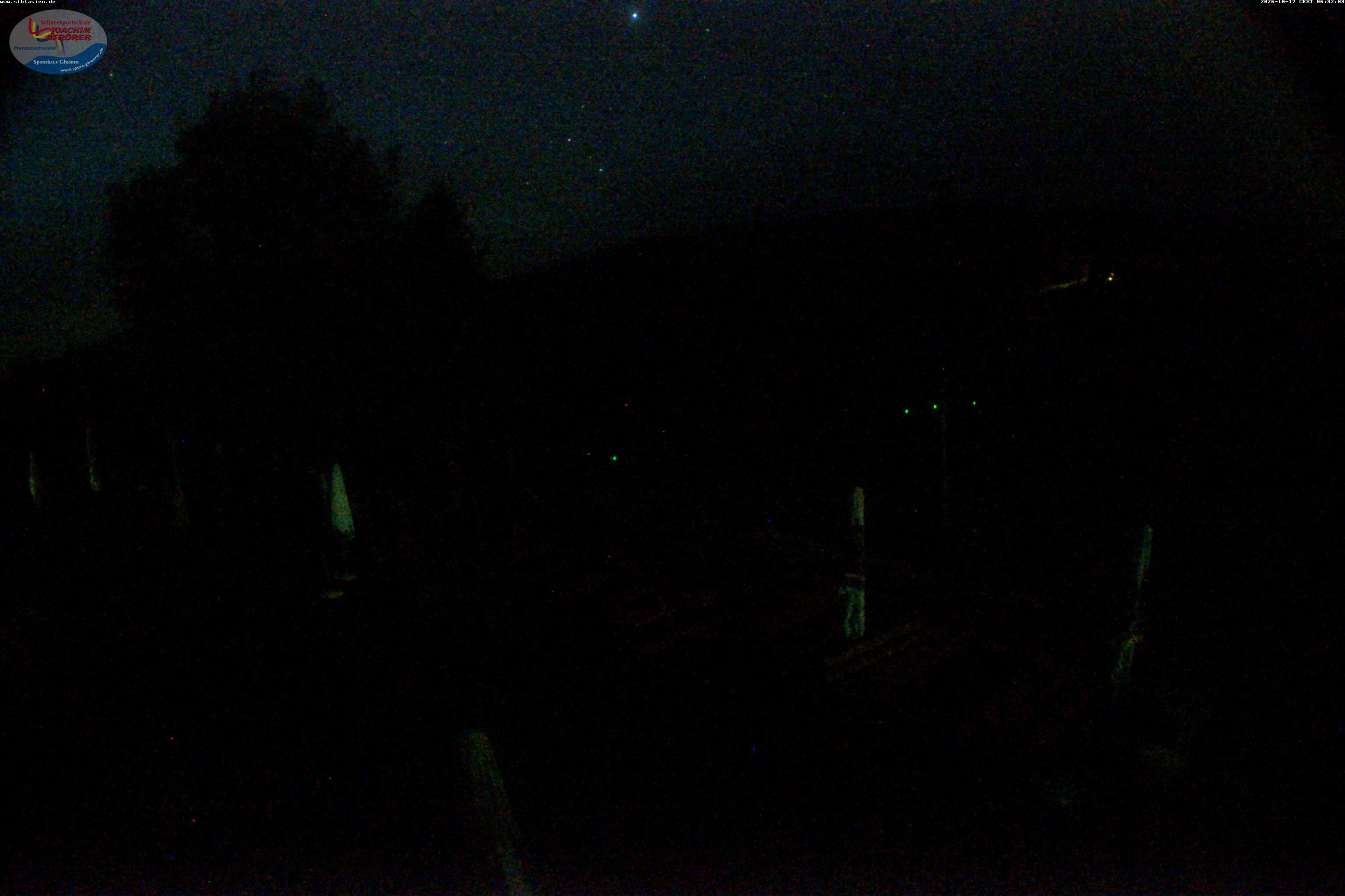 Archiv Foto Webcam Menzenschwander Hütte, Schwarzwald