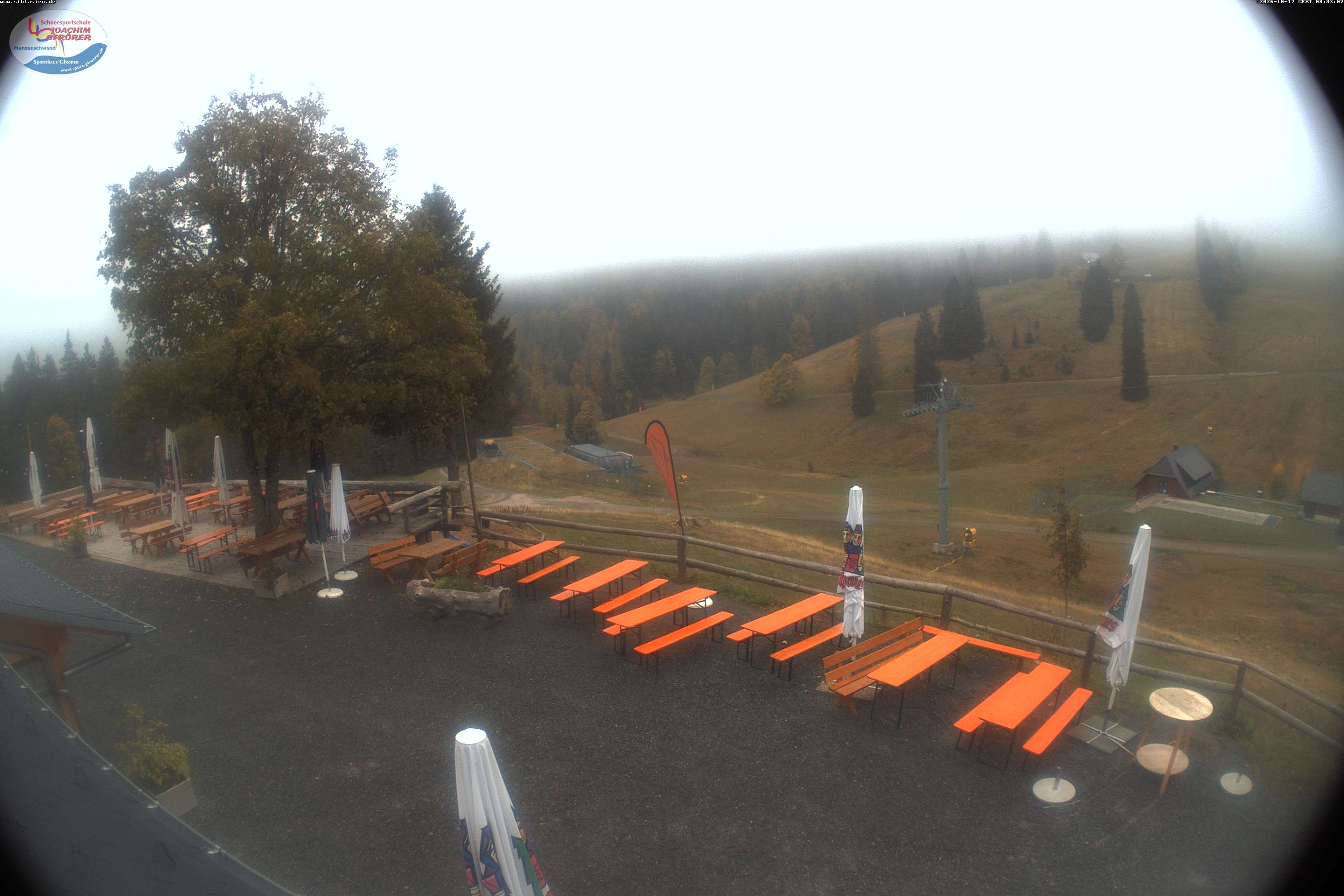 Archiv Foto Webcam Menzenschwander Hütte, Schwarzwald