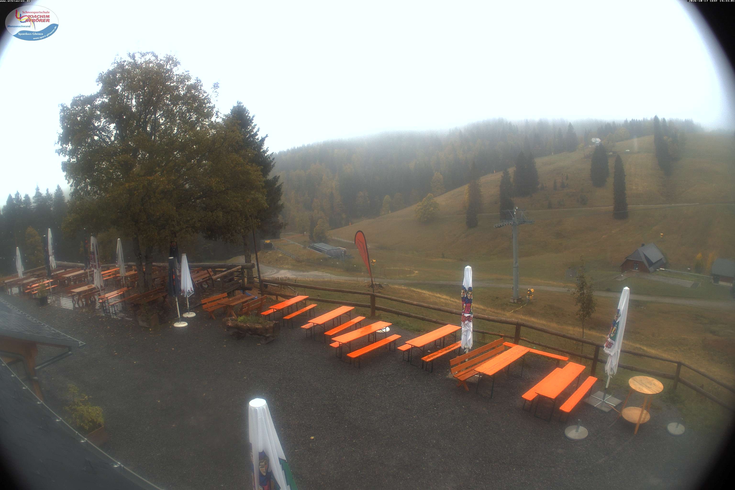 Archiv Foto Webcam Menzenschwander Hütte, Schwarzwald
