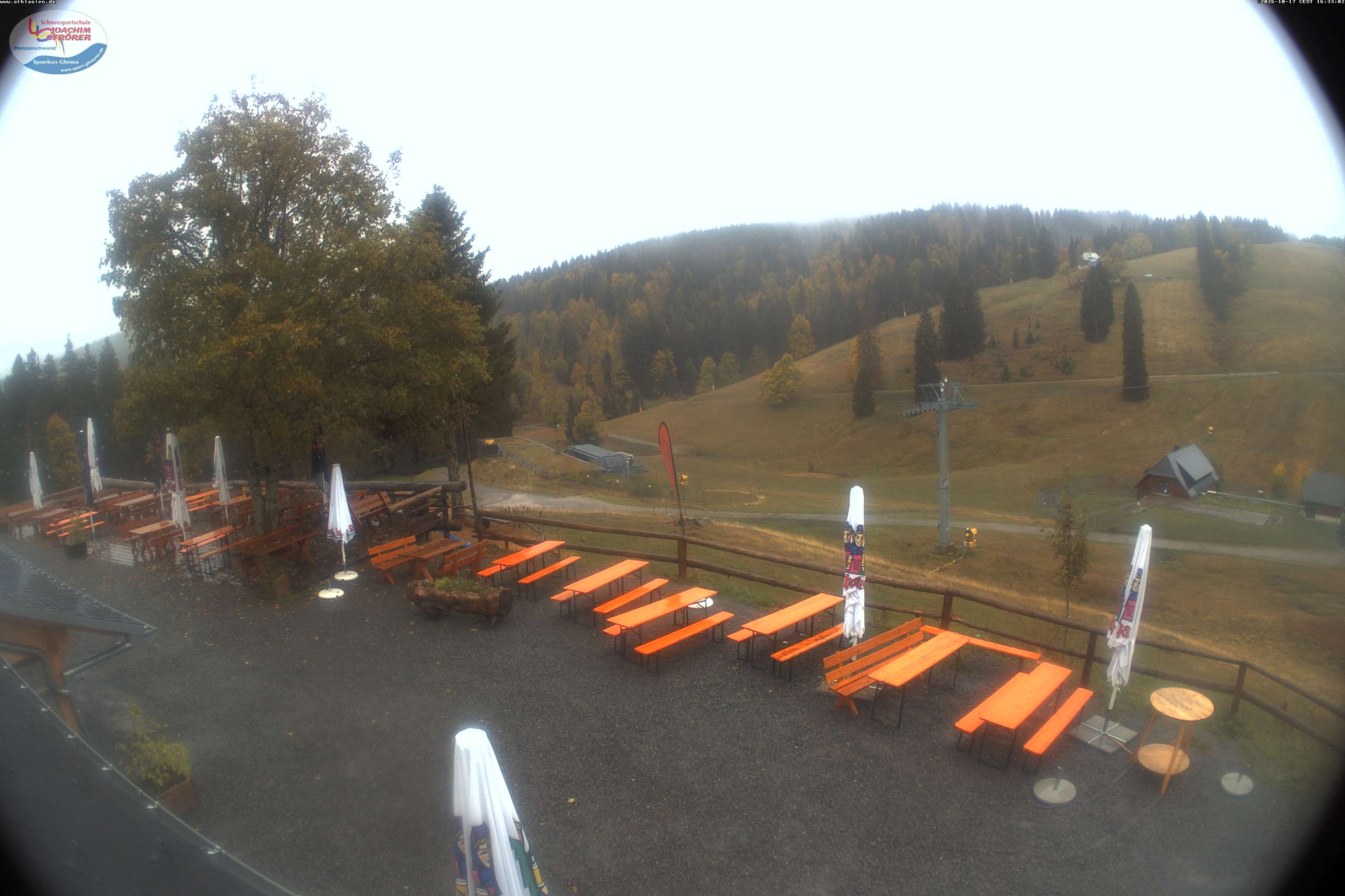 Archiv Foto Webcam Menzenschwander Hütte, Schwarzwald