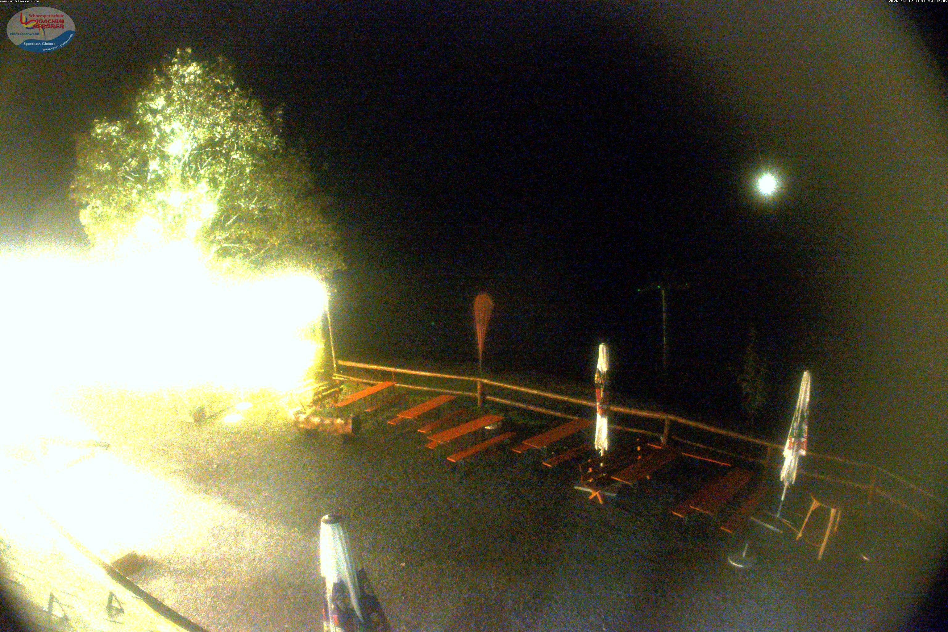 Archiv Foto Webcam Menzenschwander Hütte, Schwarzwald