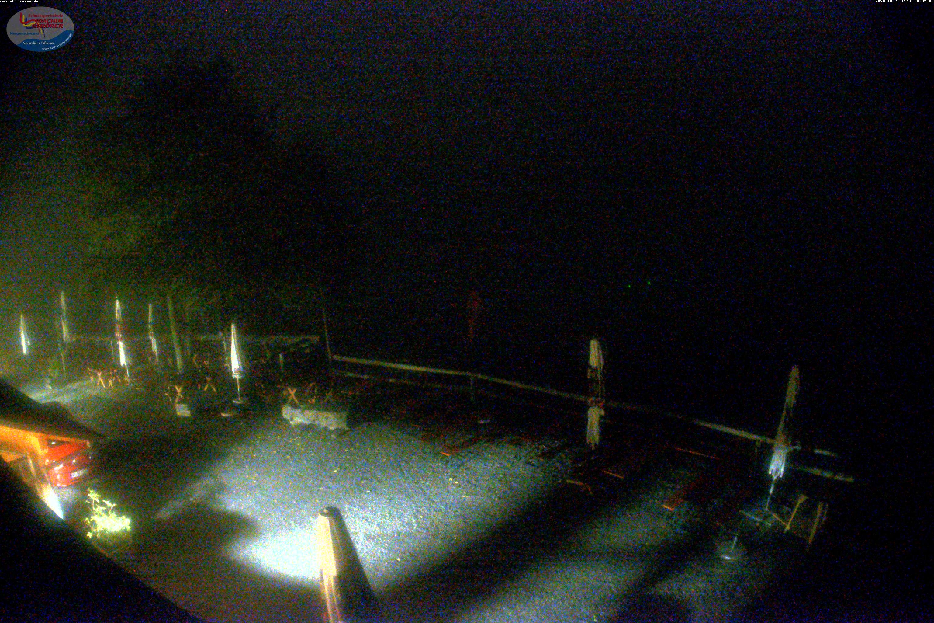Archiv Foto Webcam Menzenschwander Hütte, Schwarzwald