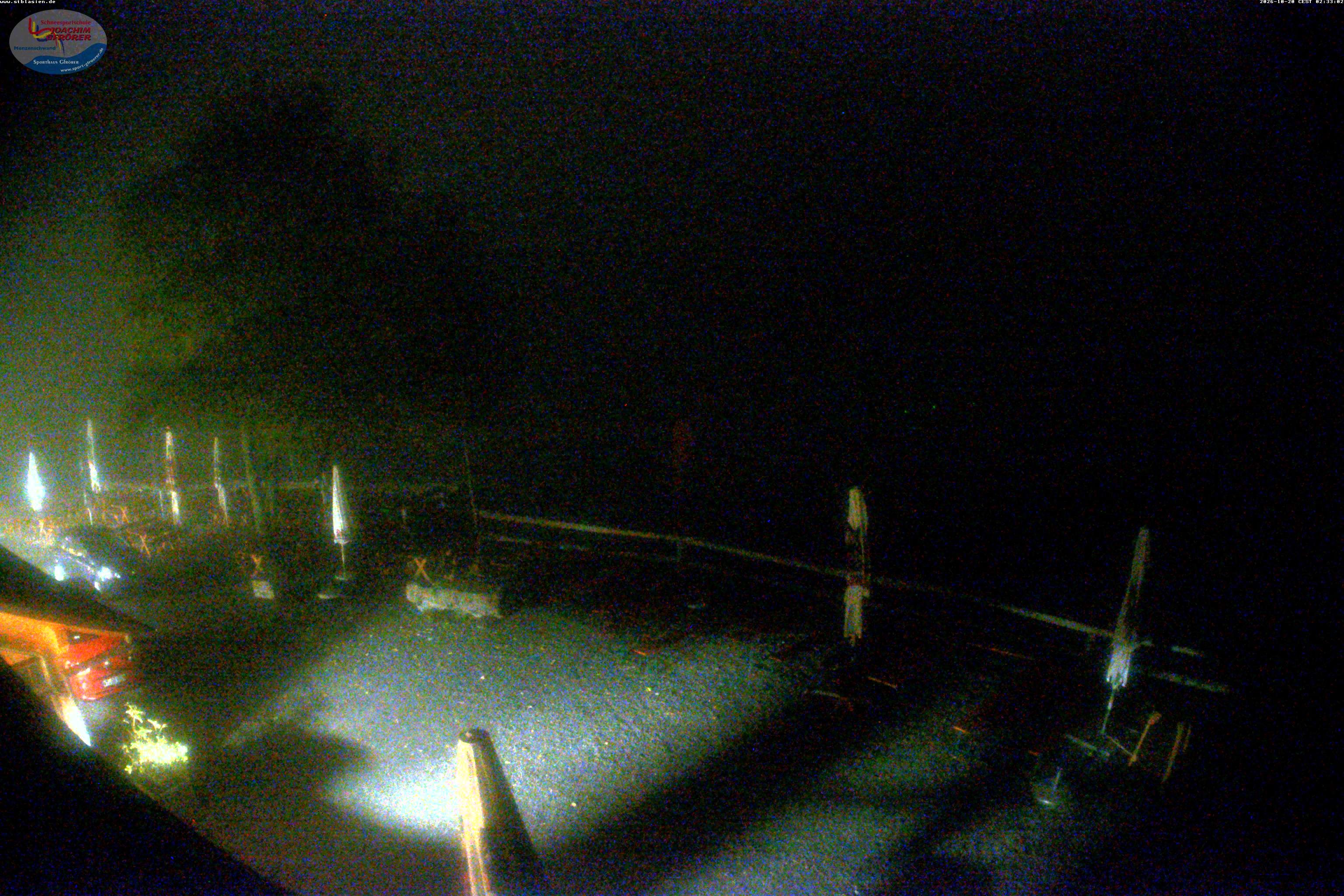 Archiv Foto Webcam Menzenschwander Hütte, Schwarzwald