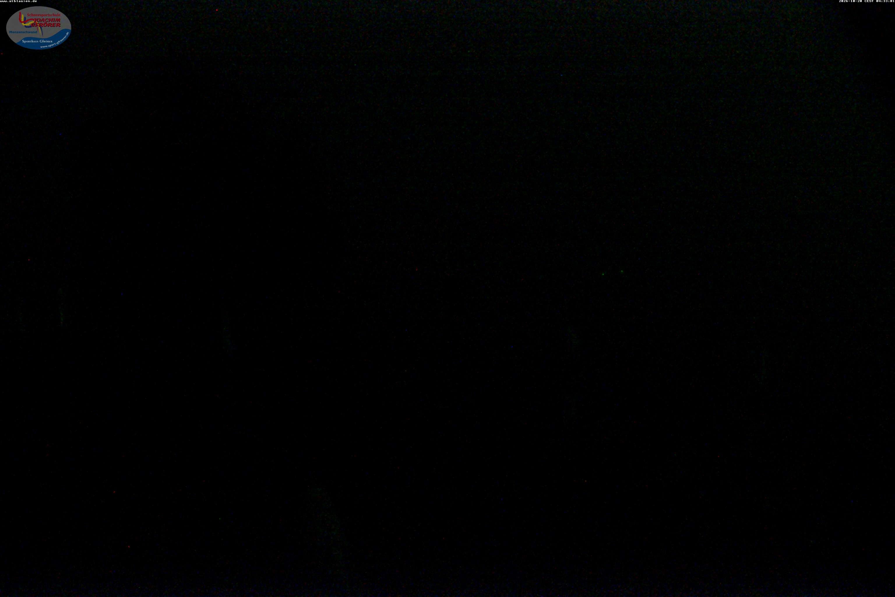 Archiv Foto Webcam Menzenschwander Hütte, Schwarzwald